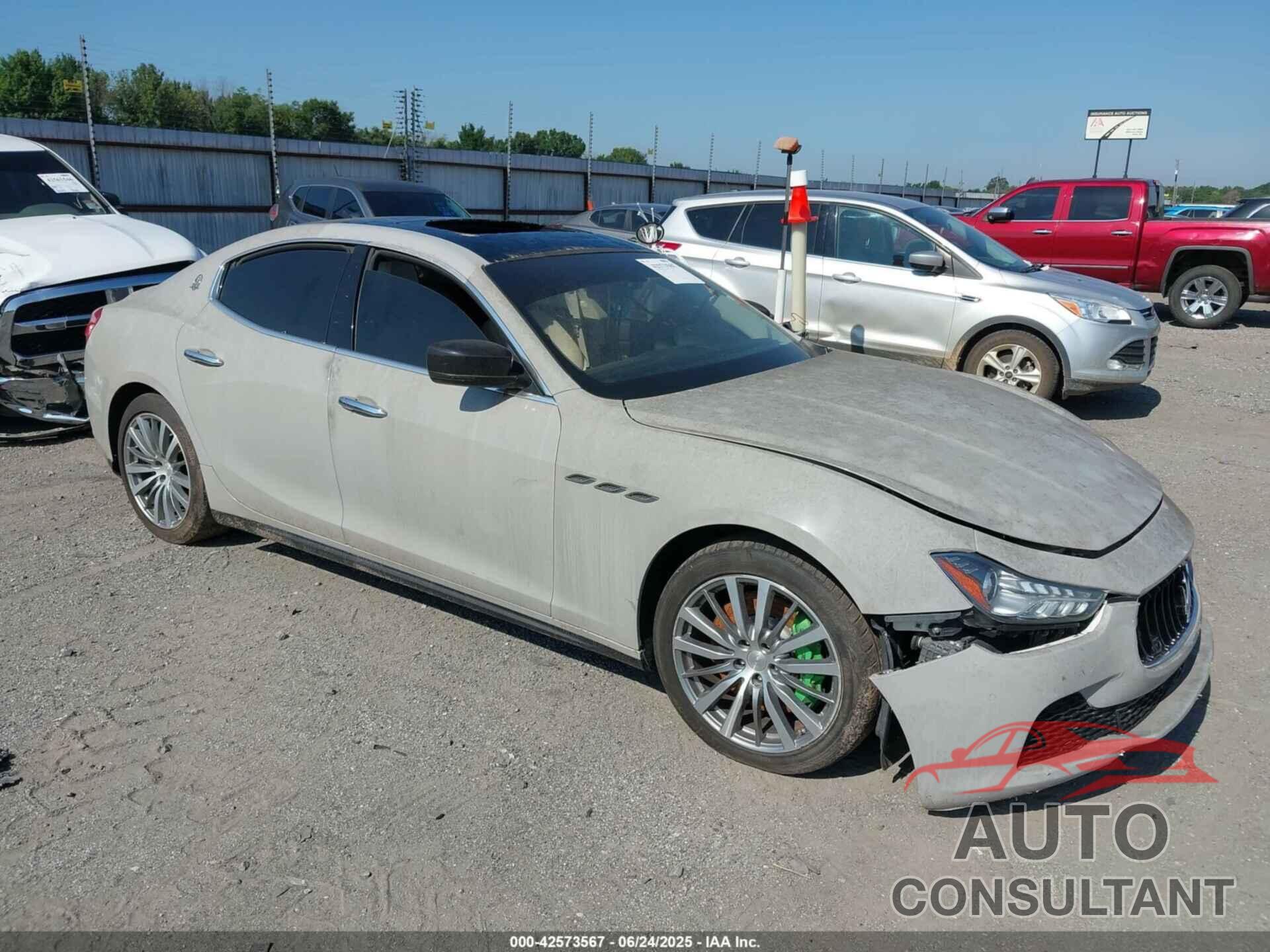 MASERATI GHIBLI 2015 - ZAM57RTA7F1138207