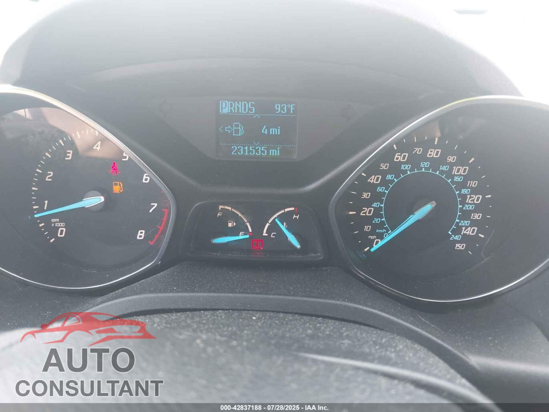 FORD ESCAPE 2013 - 1FMCU0F70DUA35119