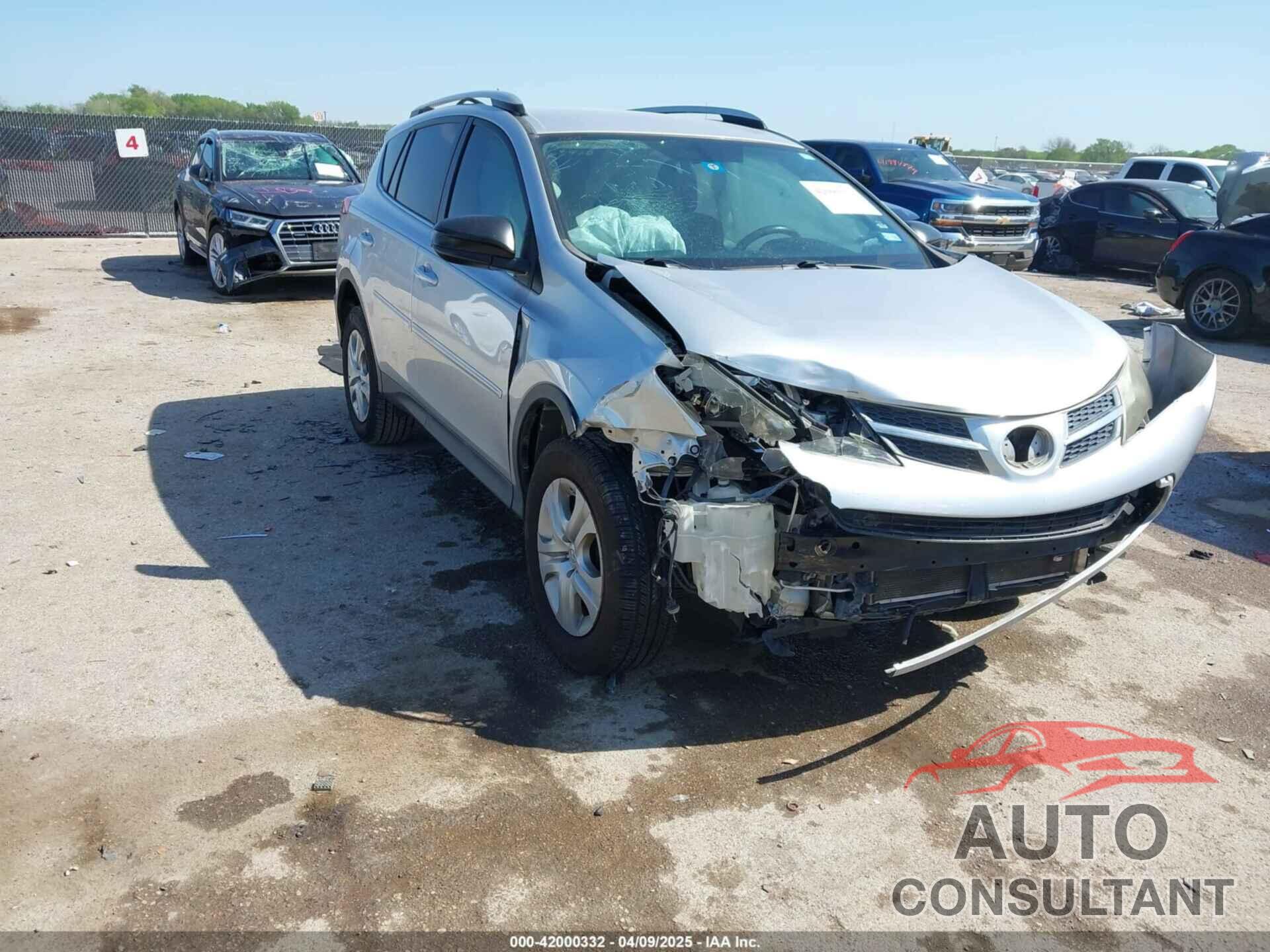 TOYOTA RAV4 2014 - 2T3ZFREV2EW112879