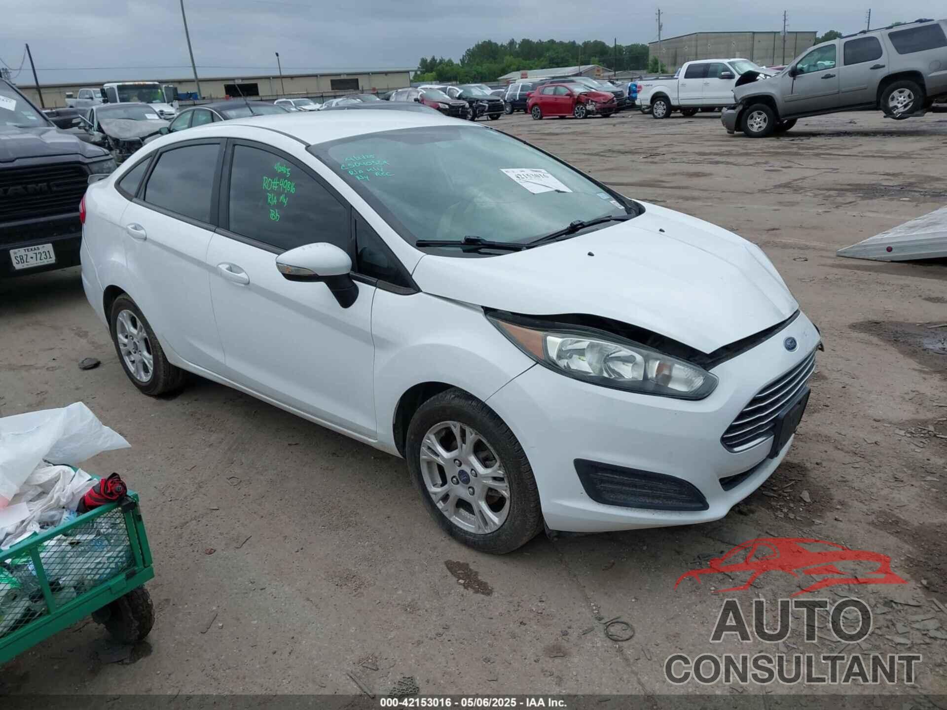 FORD FIESTA 2016 - 3FADP4BJXGM193247