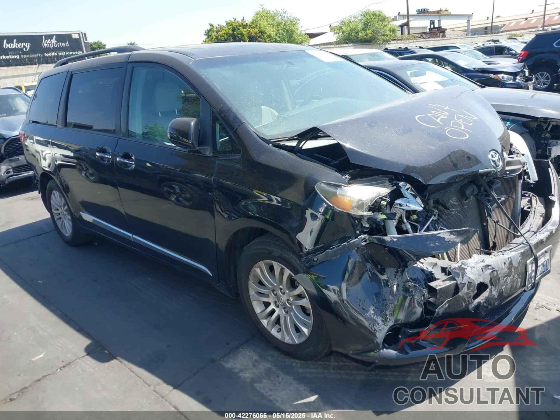 TOYOTA SIENNA 2015 - 5TDYK3DC6FS561960