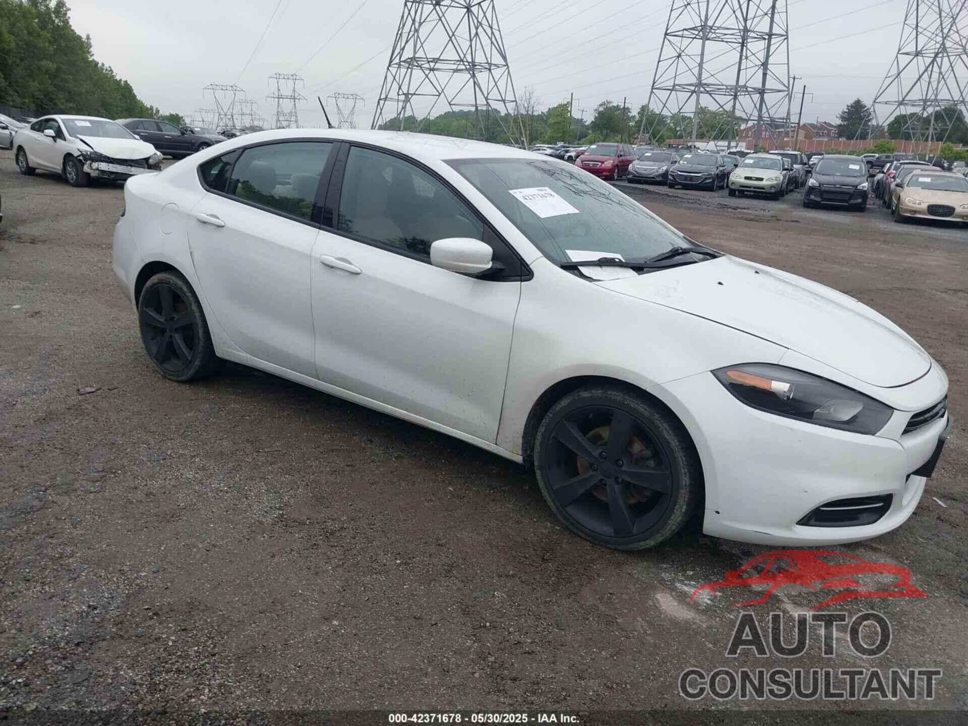 DODGE DART 2015 - 1C3CDFBB2FD204761