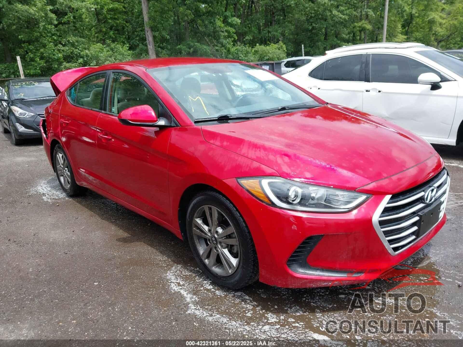 HYUNDAI ELANTRA 2017 - 5NPD84LF2HH157593