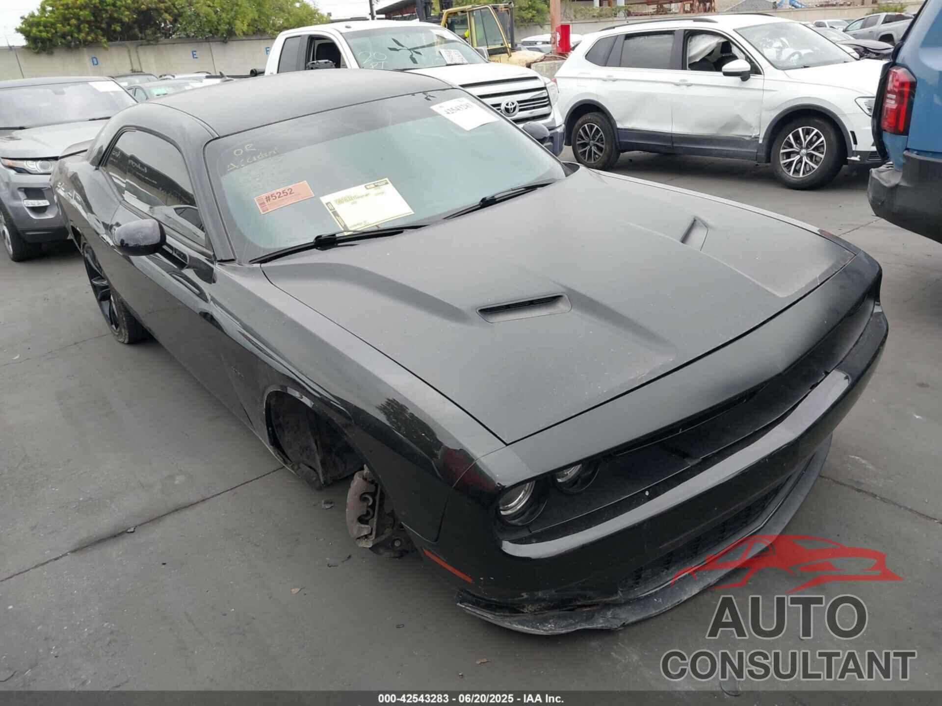 DODGE CHALLENGER 2016 - 2C3CDZBT1GH125712