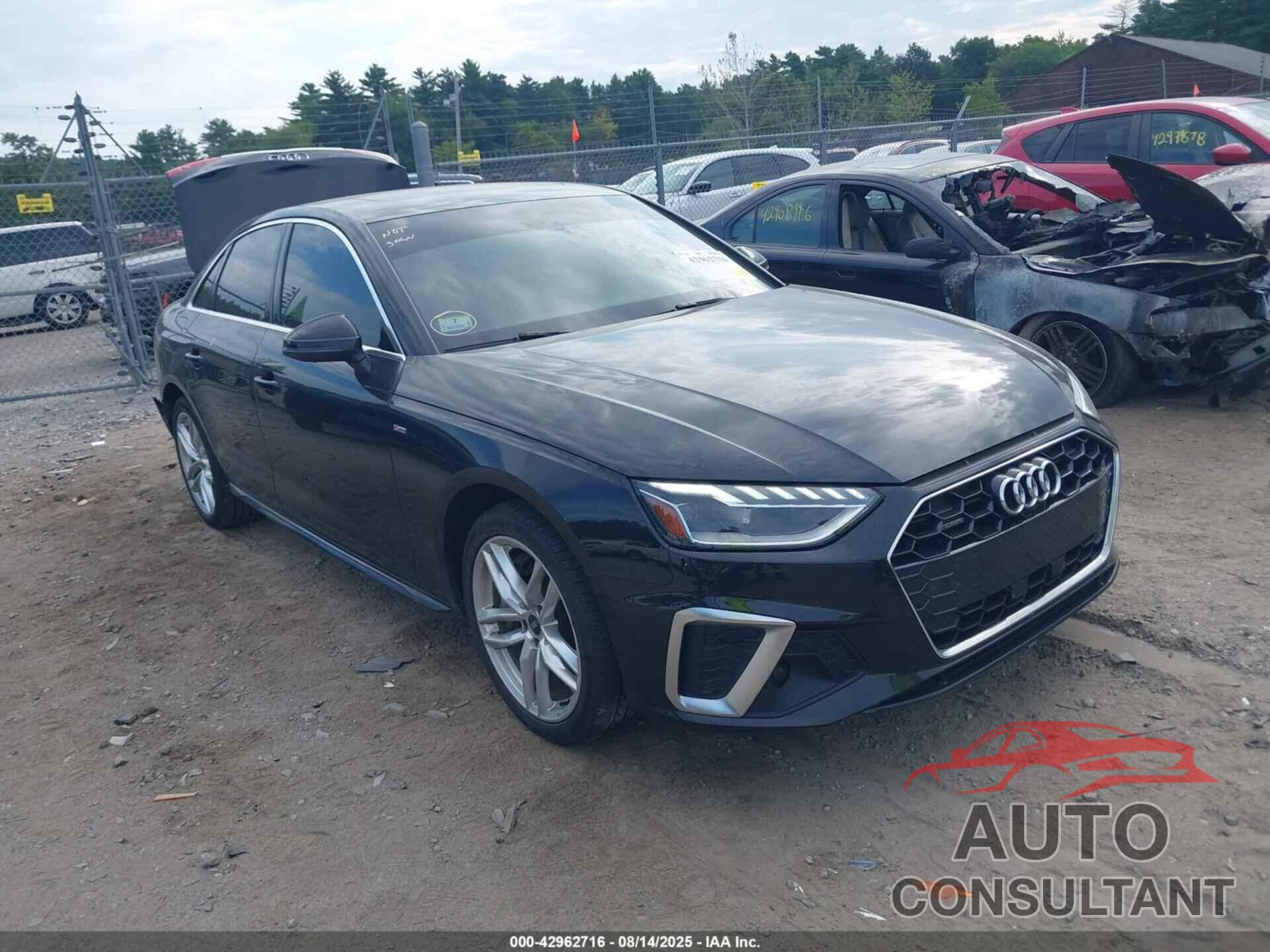 AUDI A4 2021 - WAUEAAF42MA039091
