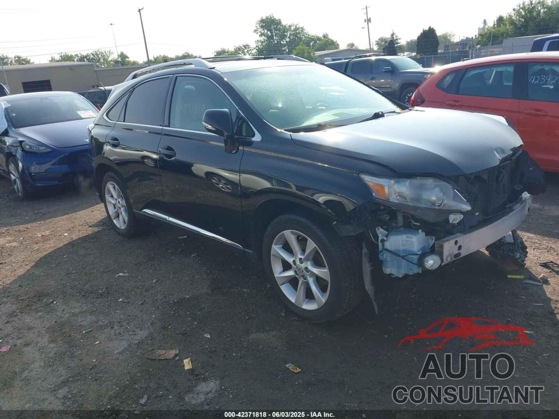 LEXUS RX 350 2011 - 2T2BK1BA2BC116285