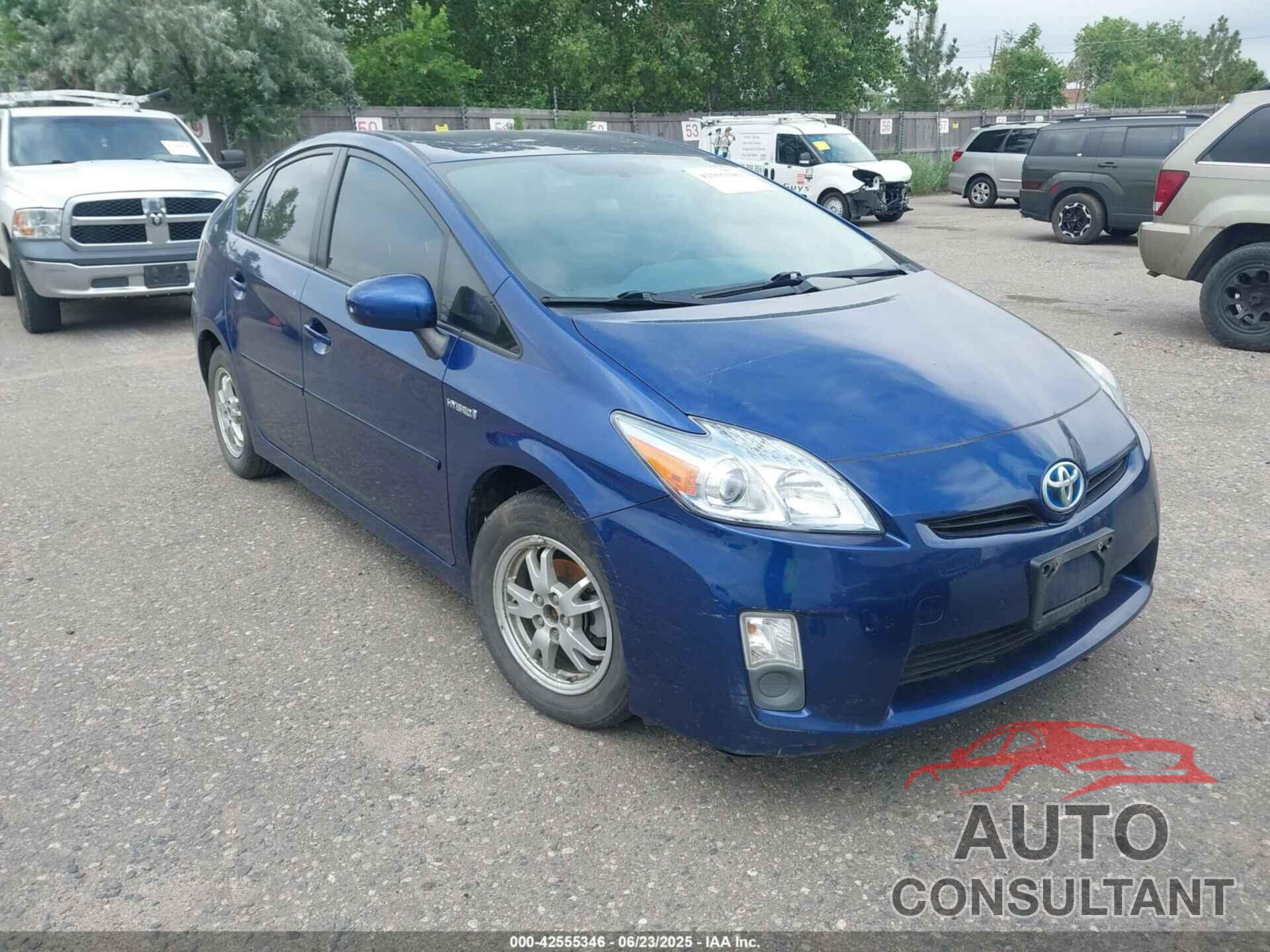 TOYOTA PRIUS 2010 - JTDKN3DU2A0202672