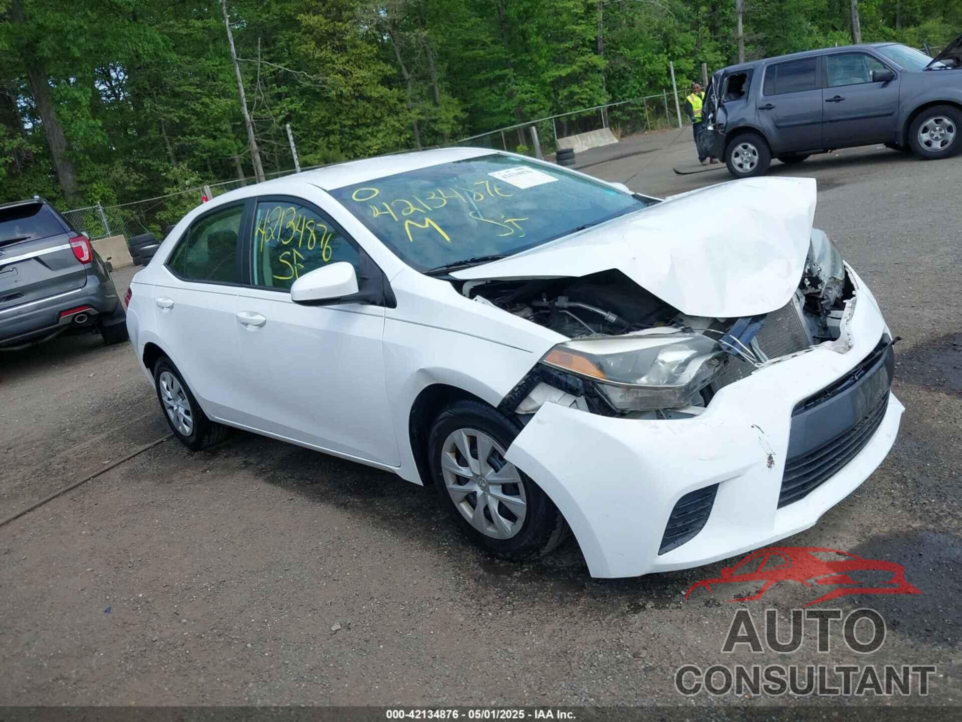 TOYOTA COROLLA 2014 - 2T1BURHE7EC057925