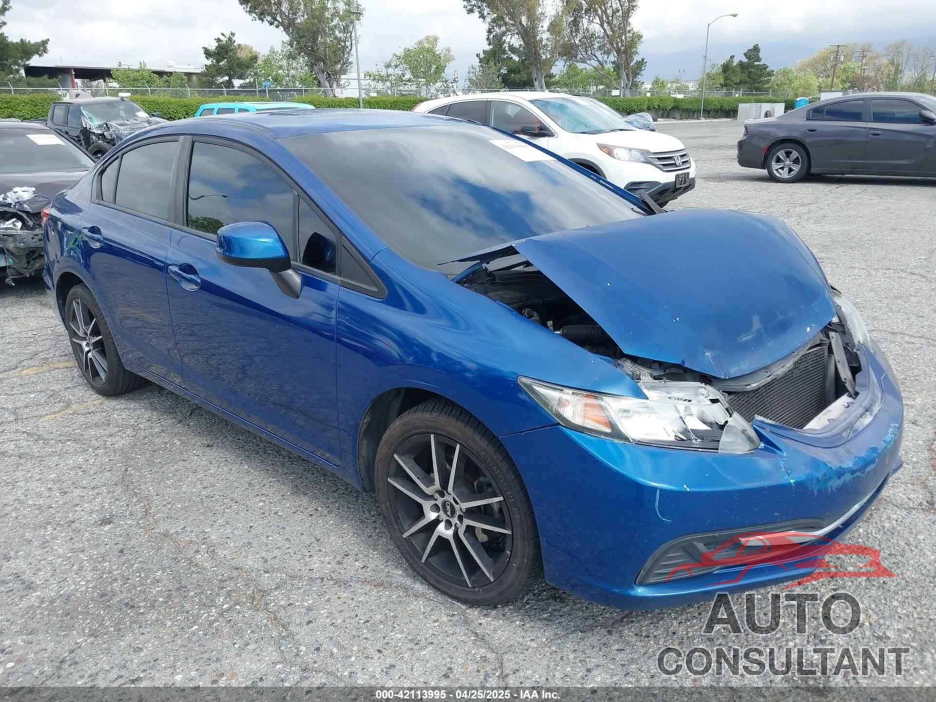 HONDA CIVIC 2013 - 19XFB2F50DE285122