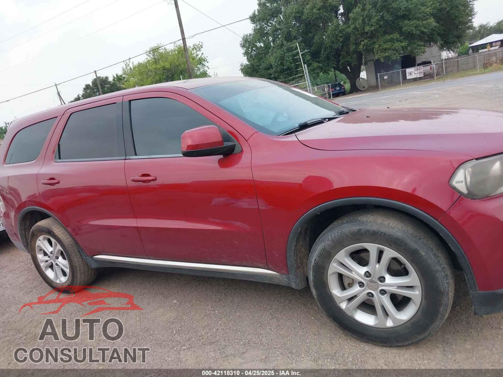 DODGE DURANGO 2013 - 1C4RDHAG6DC527342