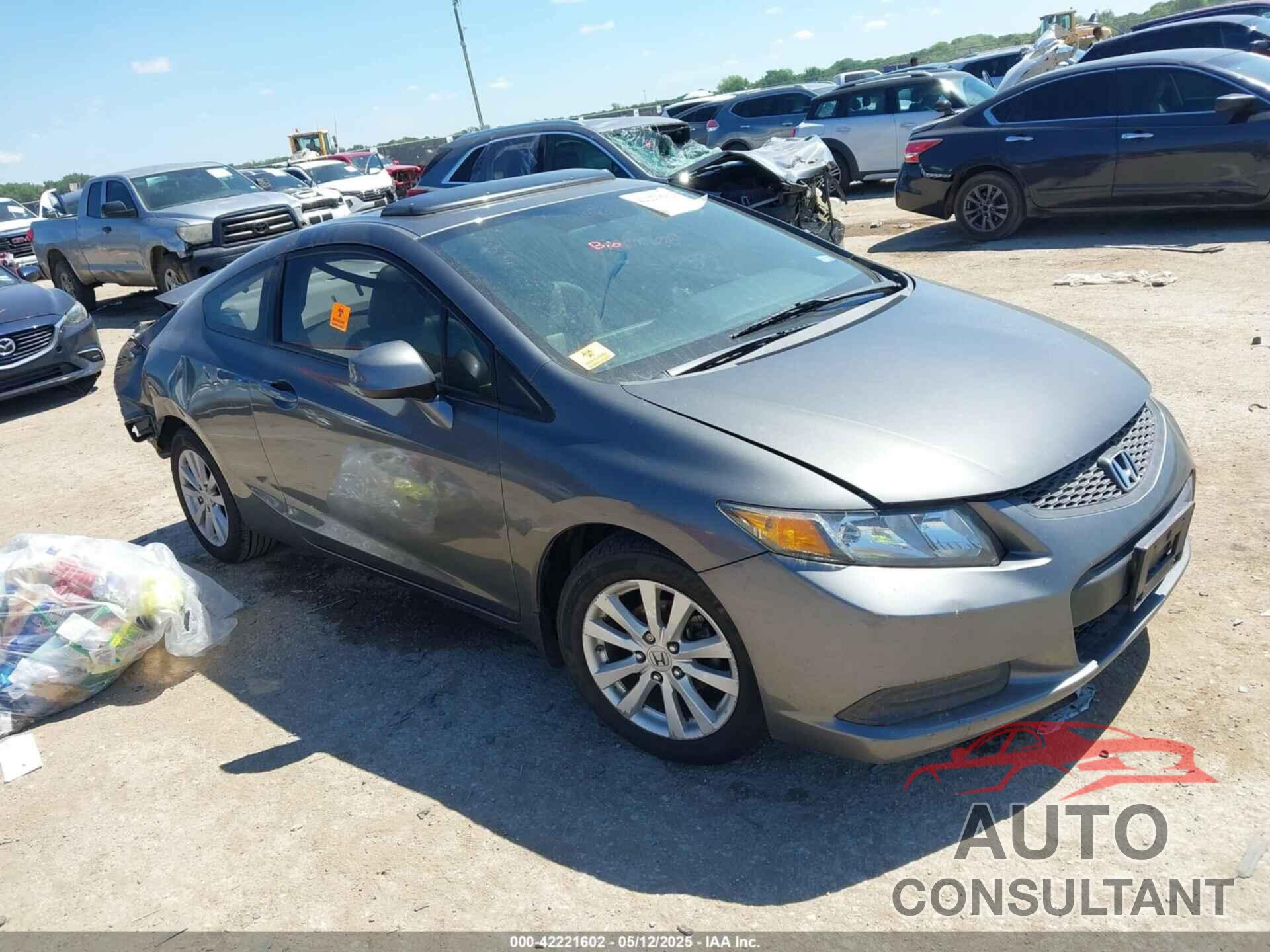 HONDA CIVIC 2012 - 2HGFG3B12CH537550