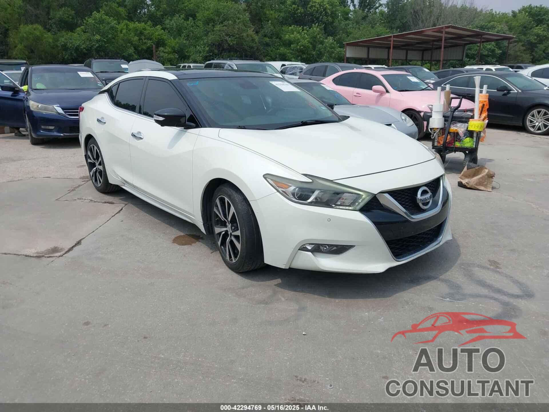 NISSAN MAXIMA 2018 - 1N4AA6AP2JC362093