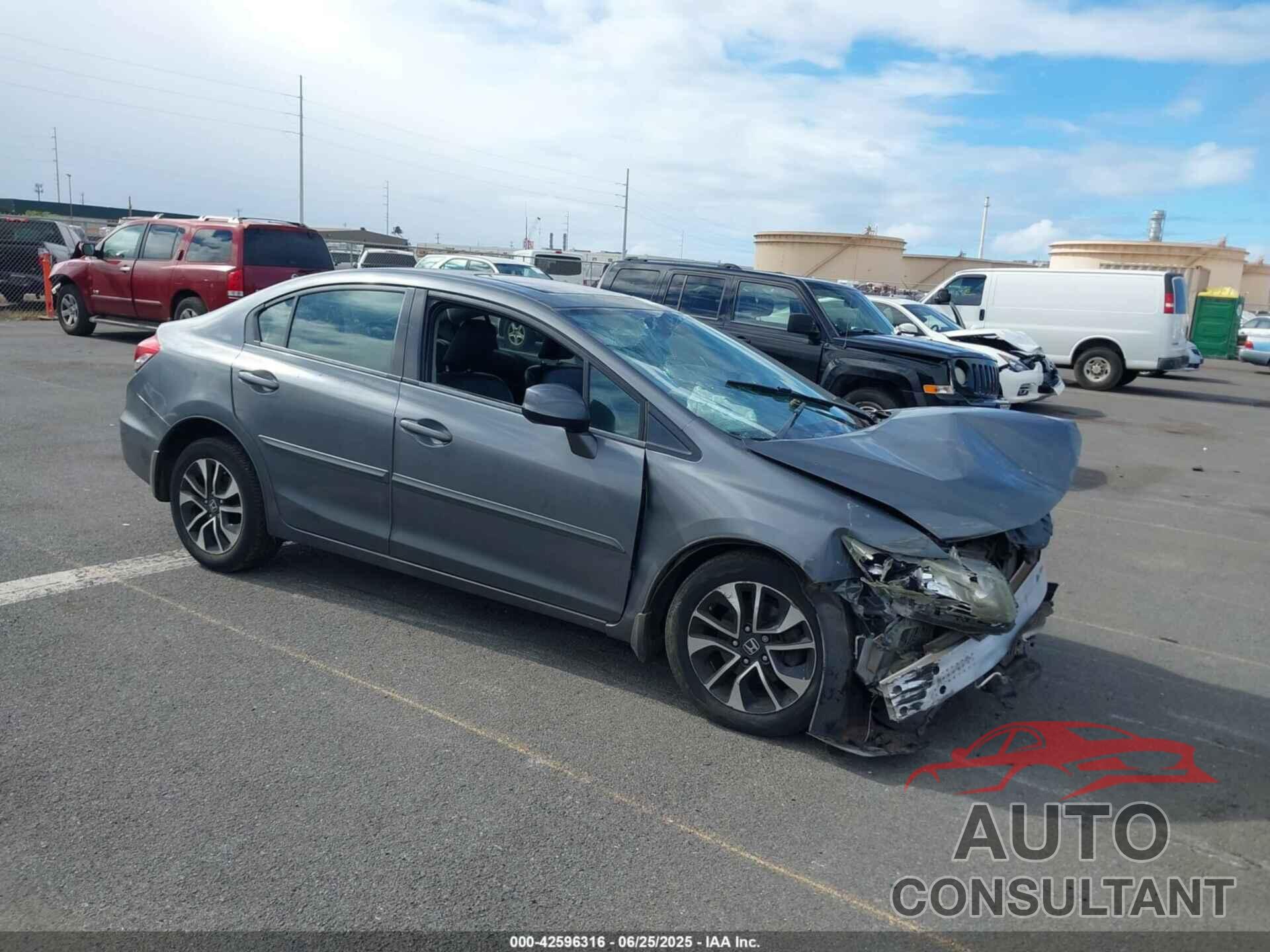 HONDA CIVIC 2013 - 19XFB2F98DE063110