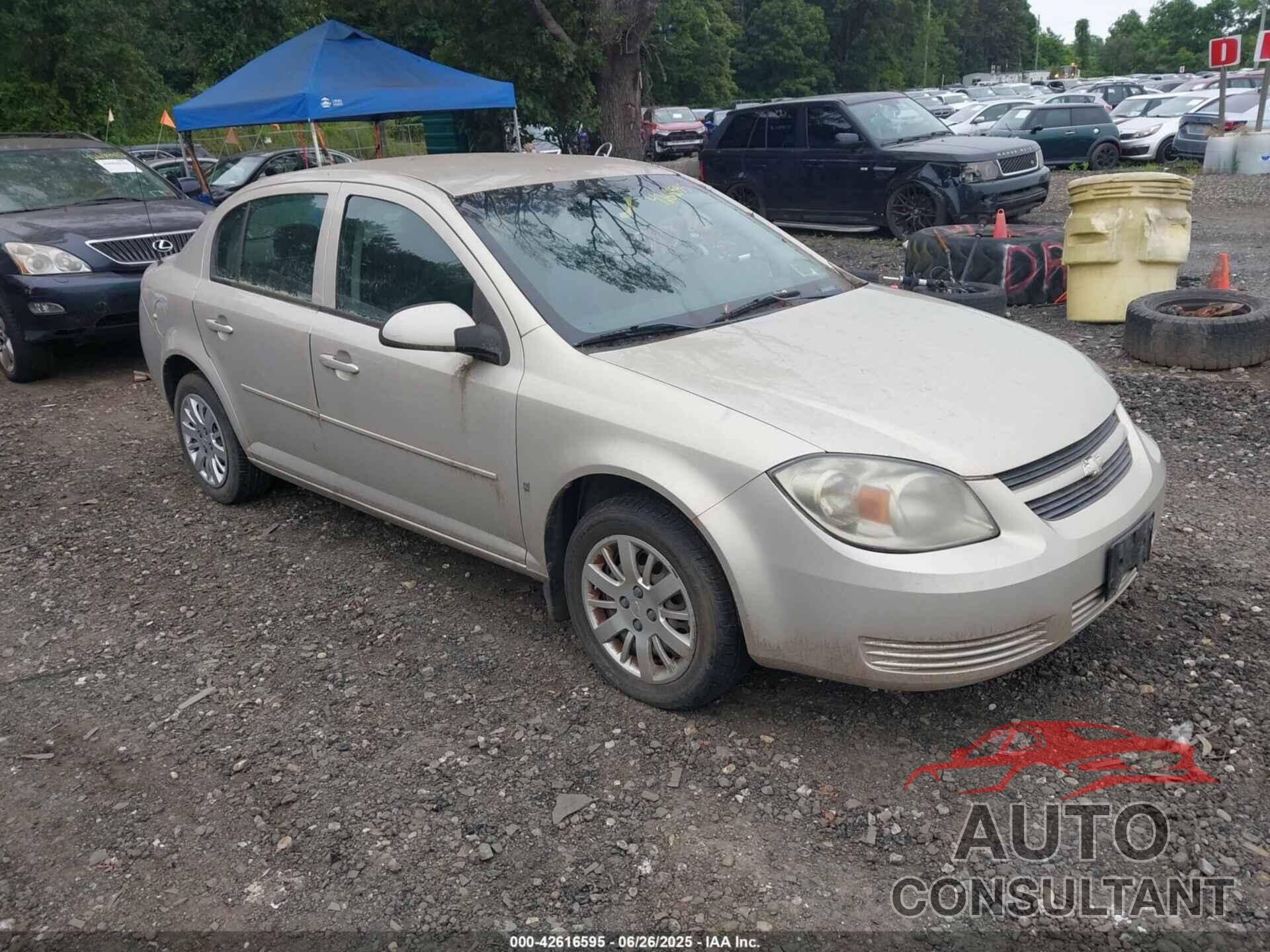 CHEVROLET COBALT 2009 - 1G1AT58H797246012