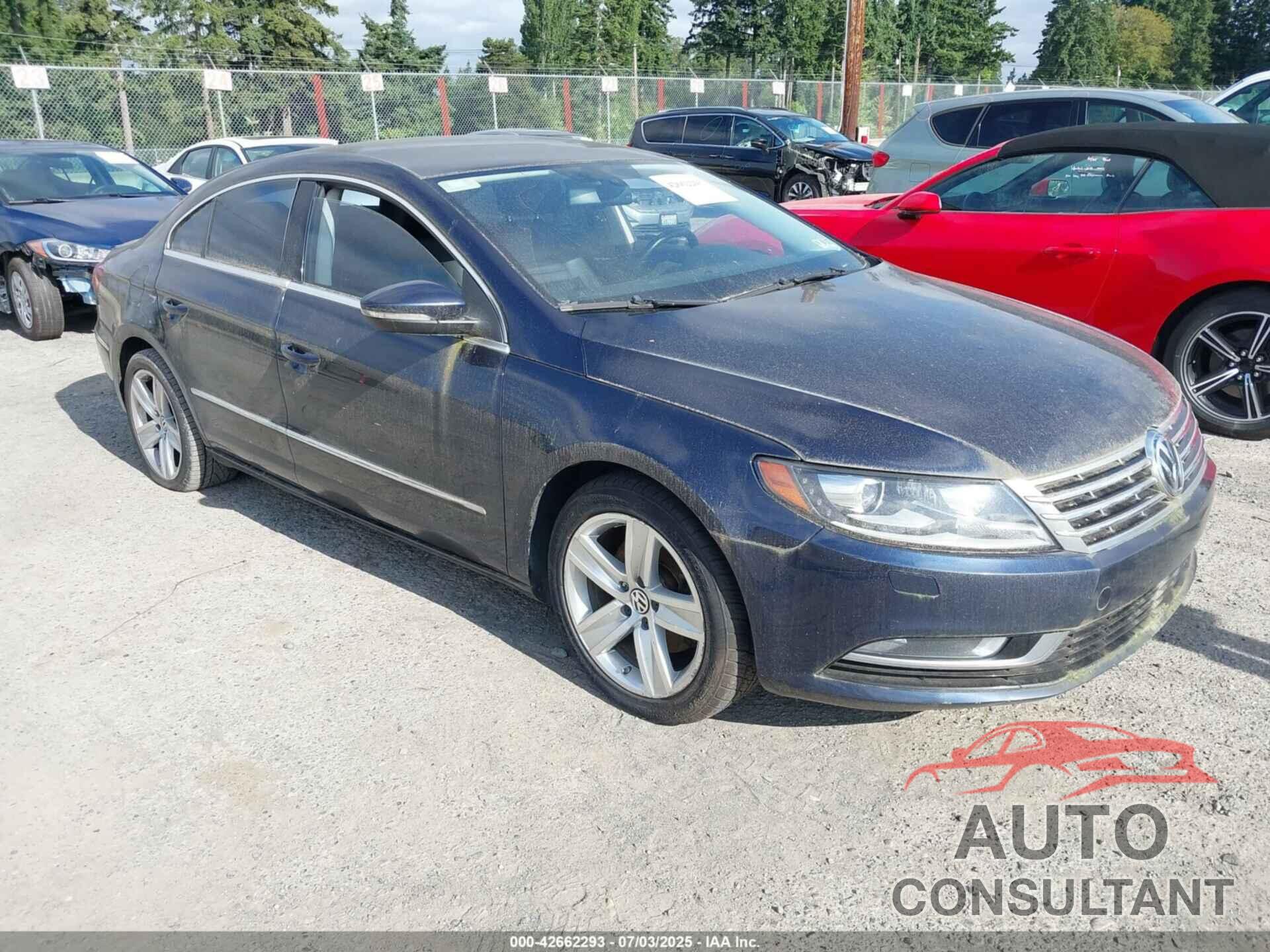 VOLKSWAGEN CC 2013 - WVWBN7AN9DE504102