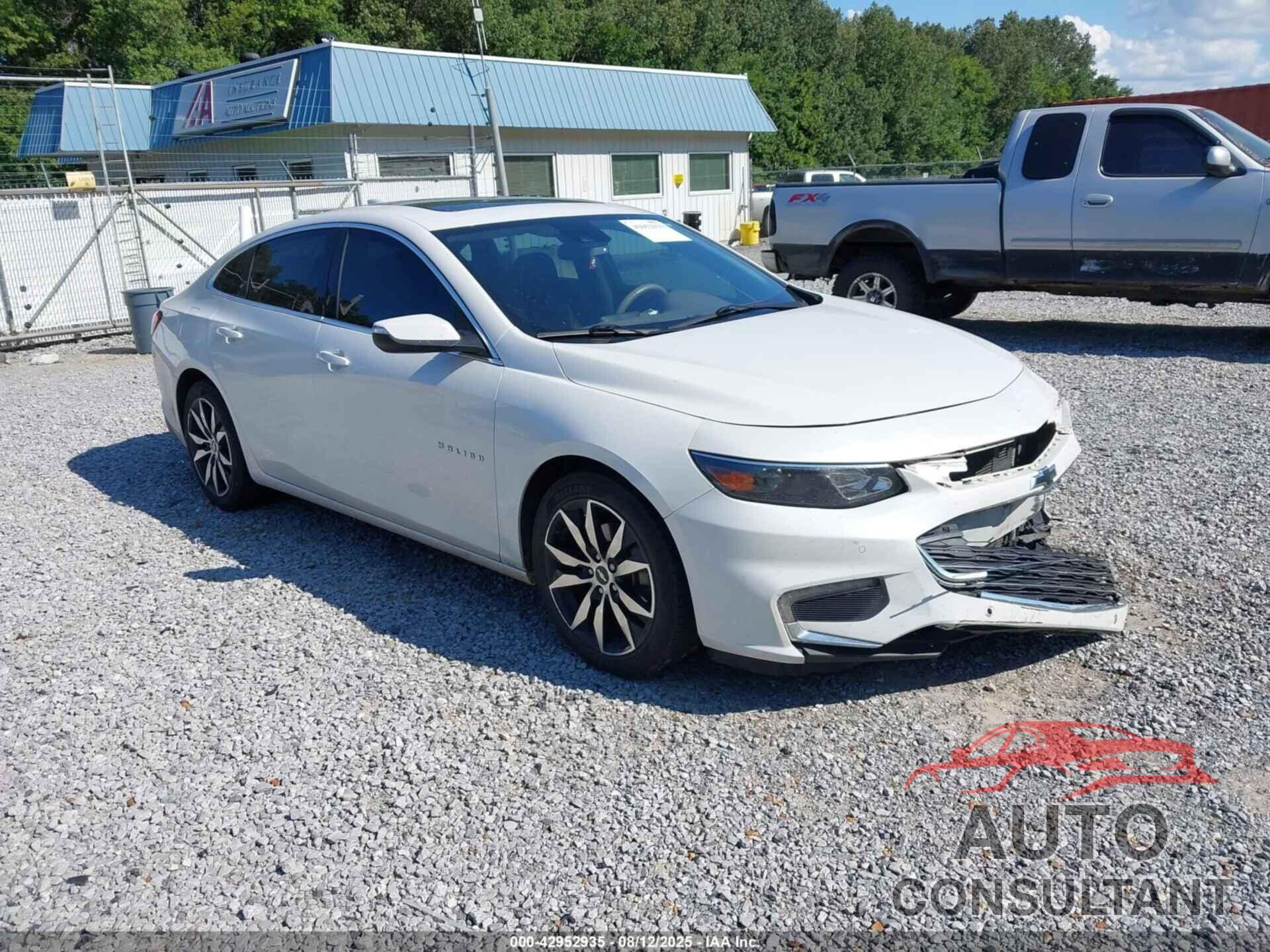 CHEVROLET MALIBU 2016 - 1G1ZE5ST2GF274569