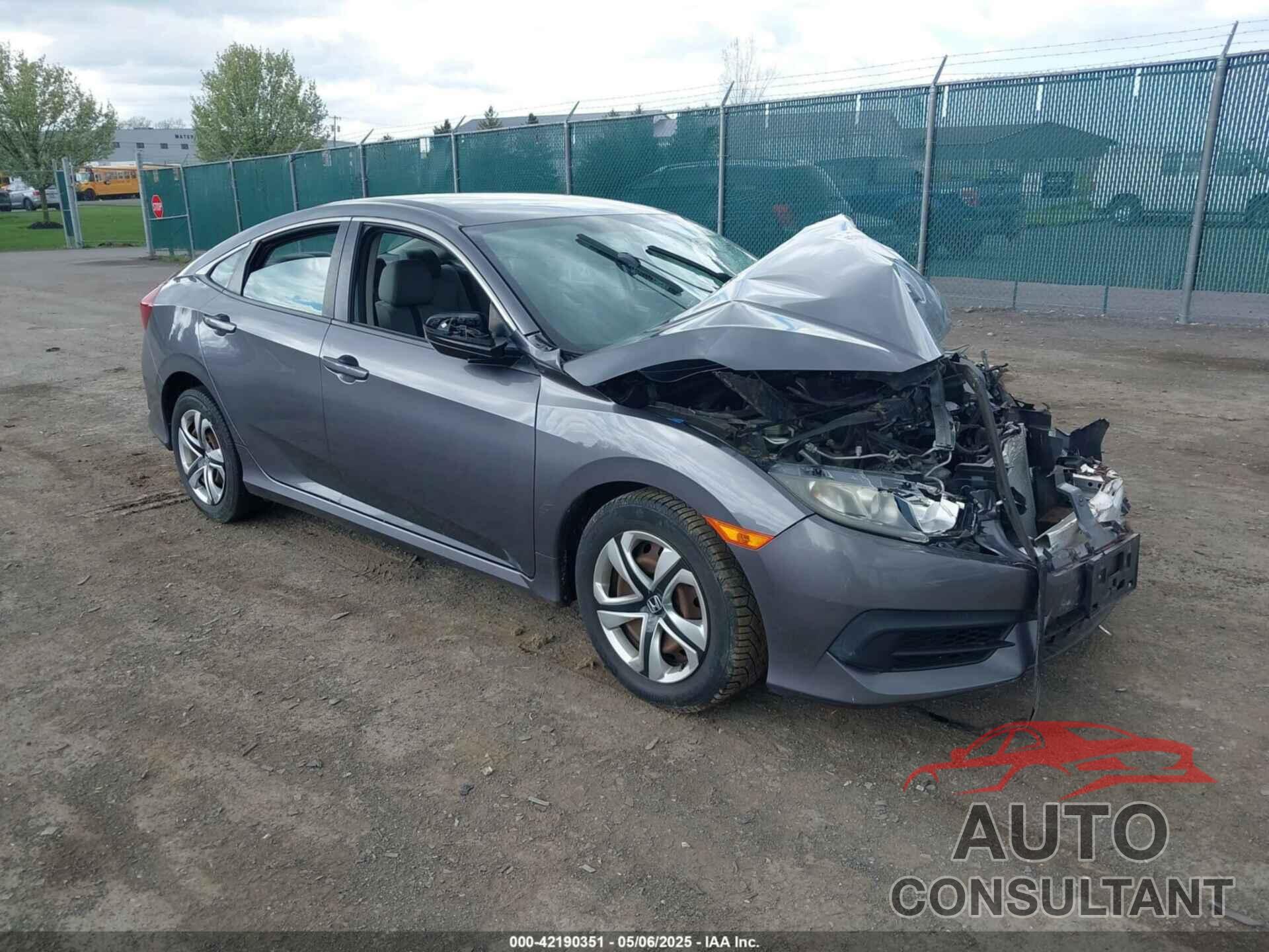 HONDA CIVIC 2017 - 19XFC2F51HE216121