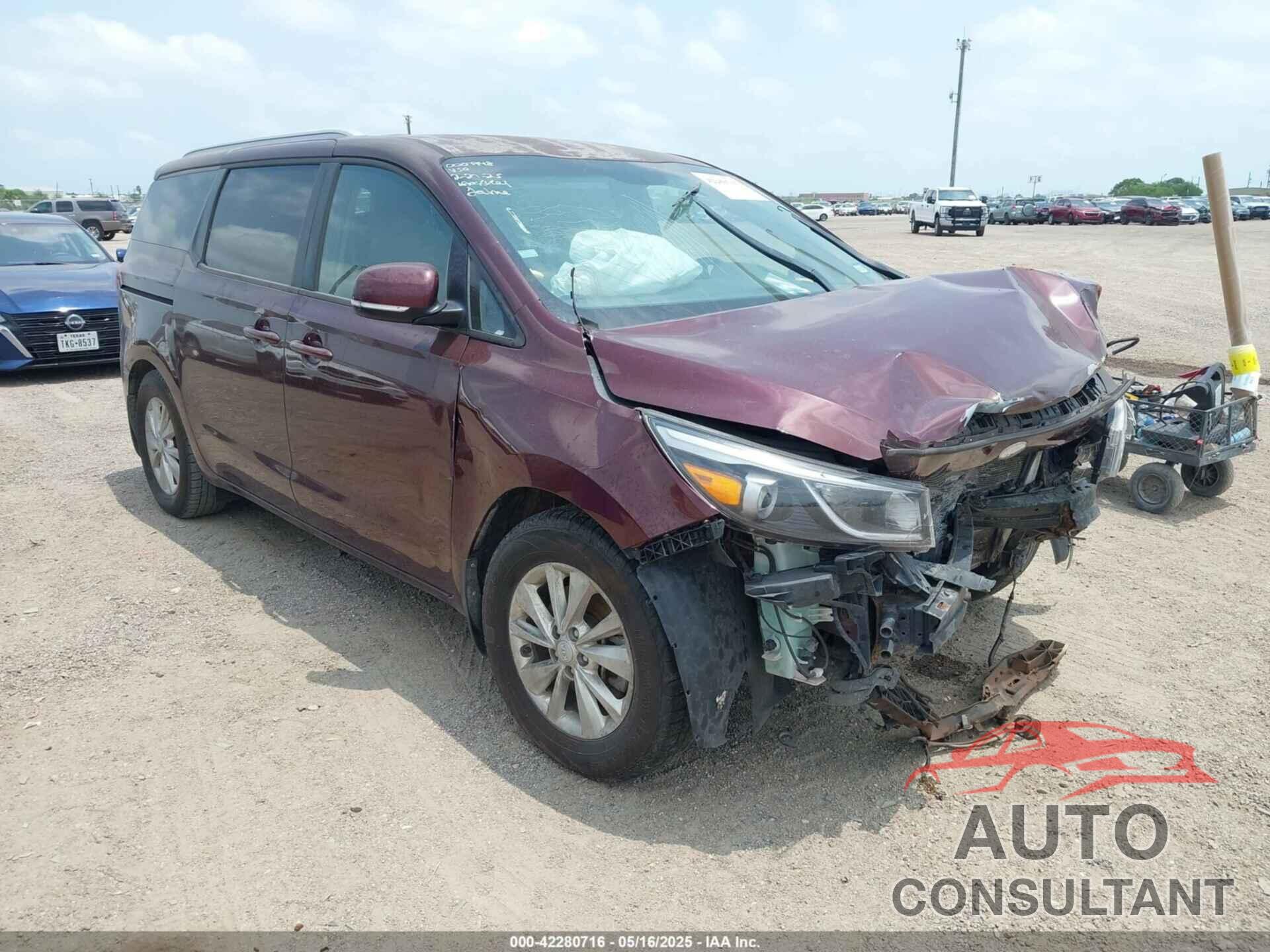 KIA SEDONA 2017 - KNDMB5C12H6319910