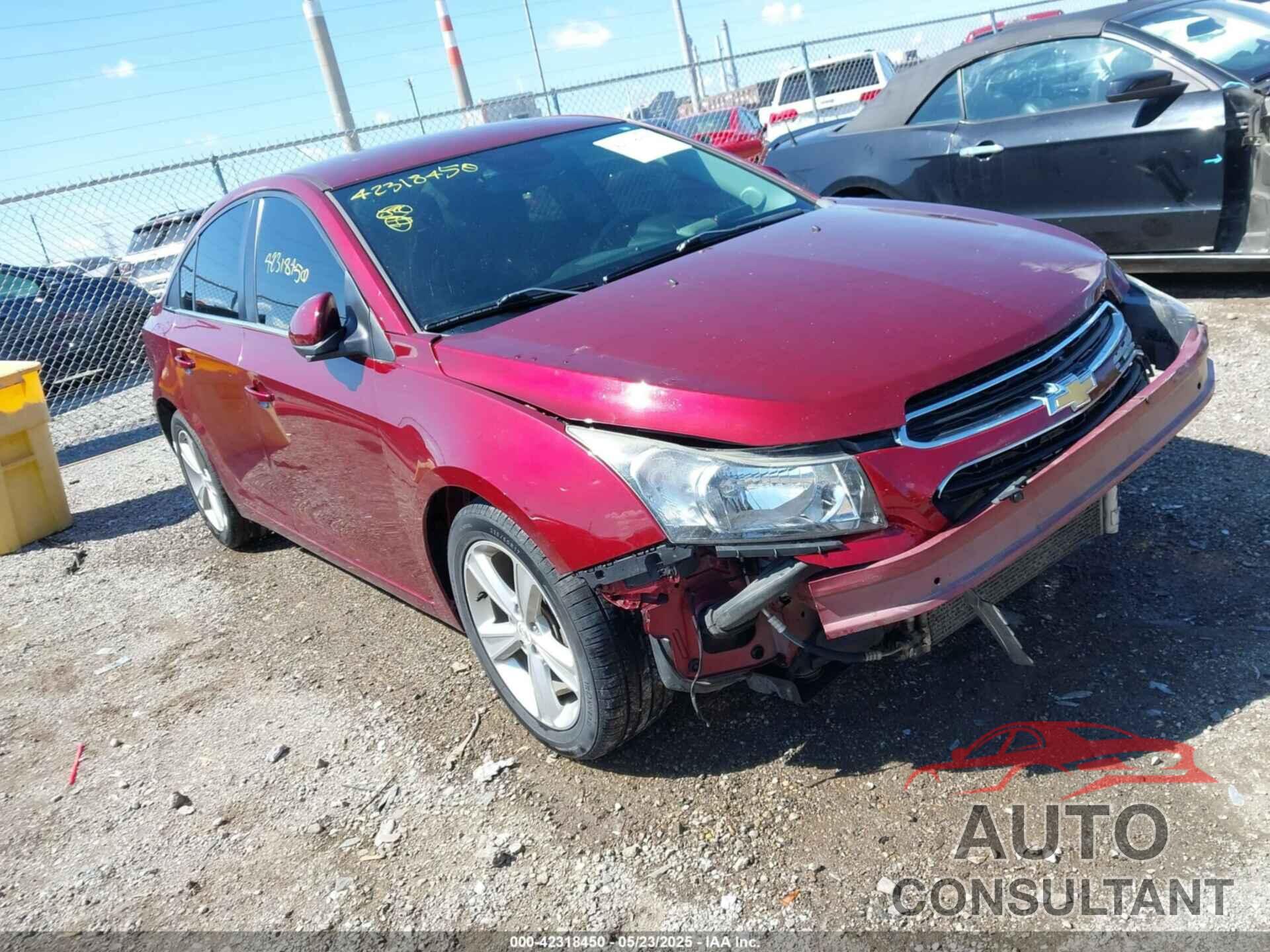 CHEVROLET CRUZE 2015 - 1G1PE5SB7F7218313