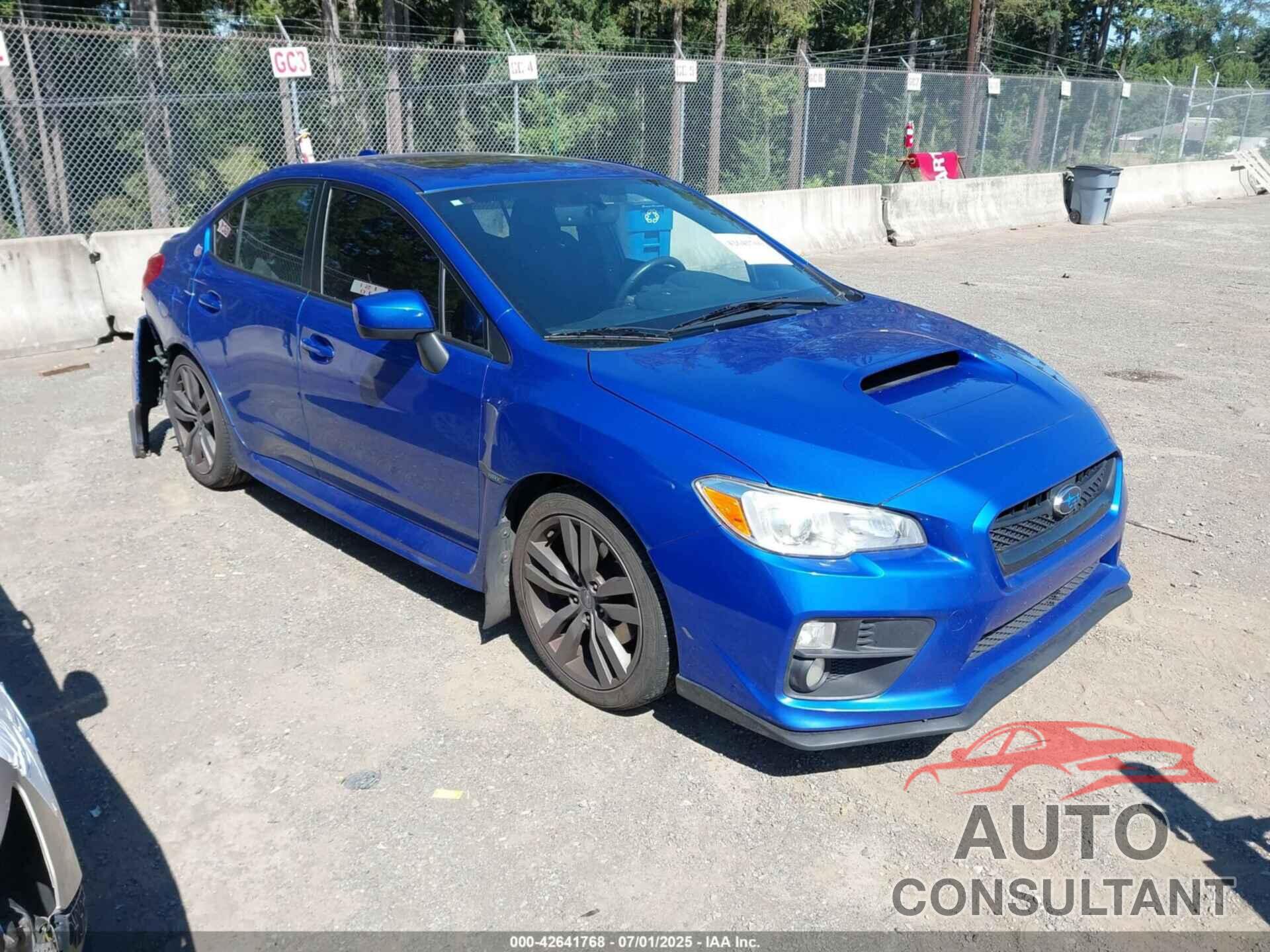 SUBARU WRX 2017 - JF1VA1E66H9841064