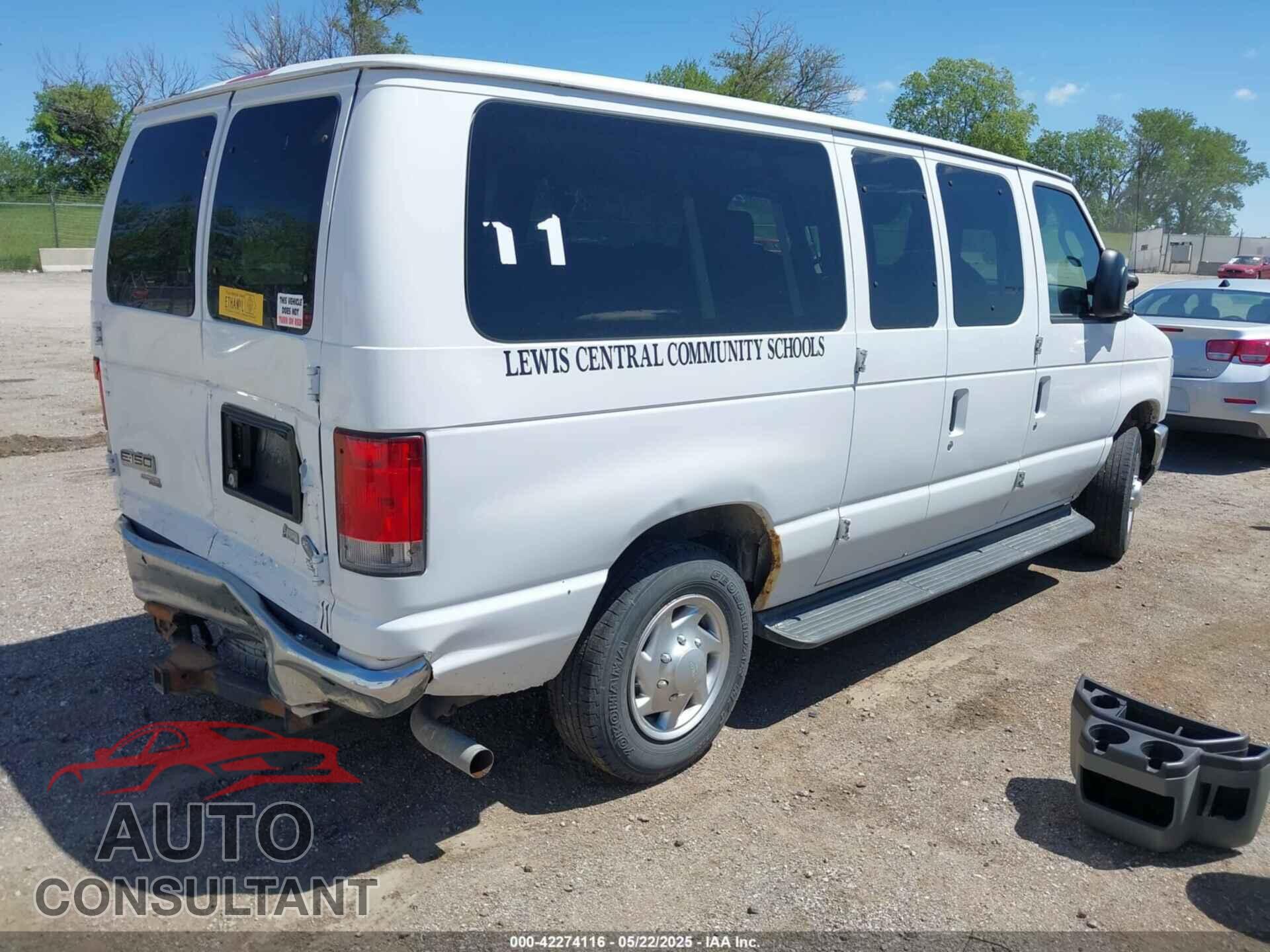 FORD E-150 2013 - 1FMNE1BLXDDB29636