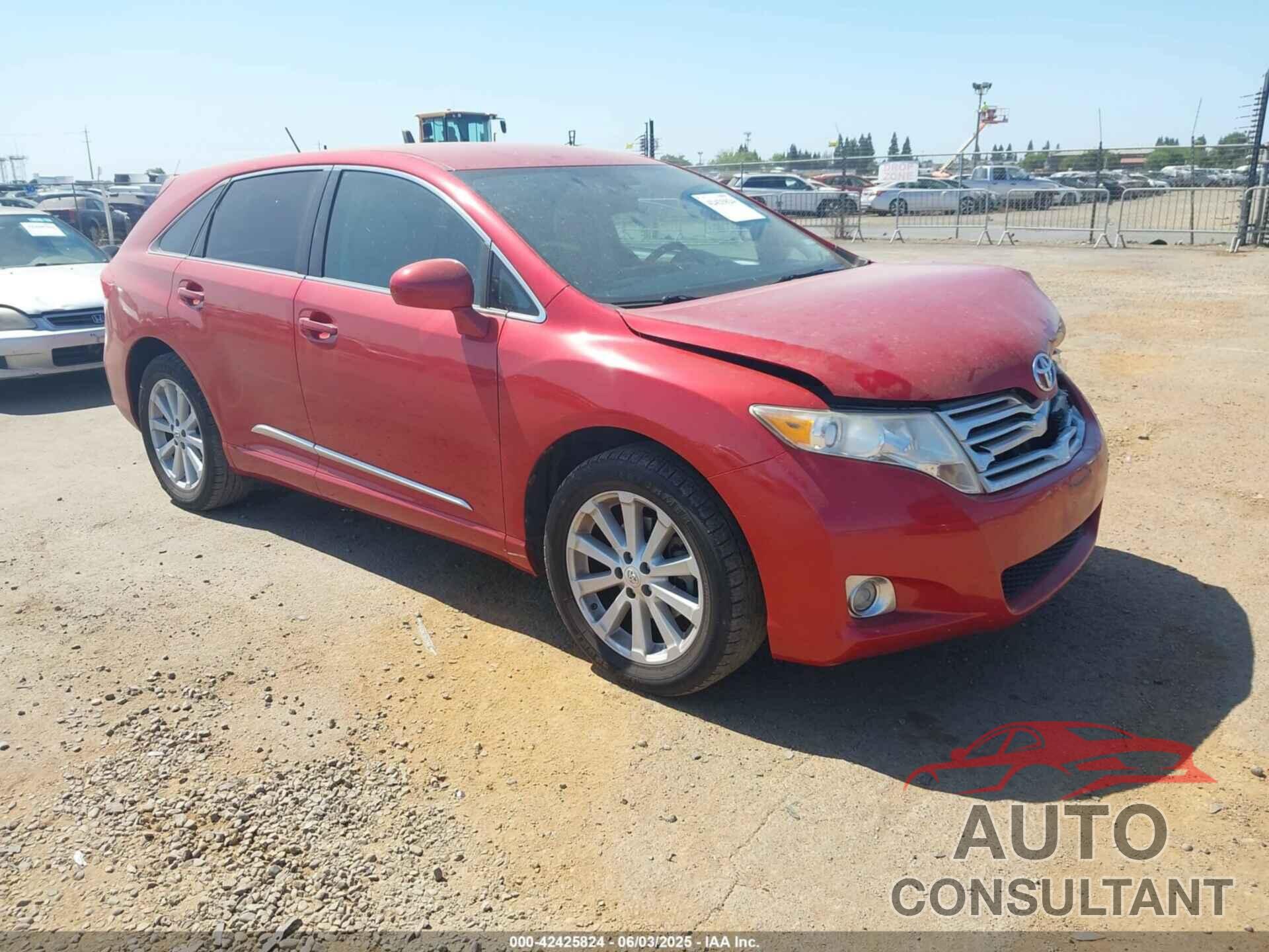 TOYOTA VENZA 2012 - 4T3ZA3BB4CU061954