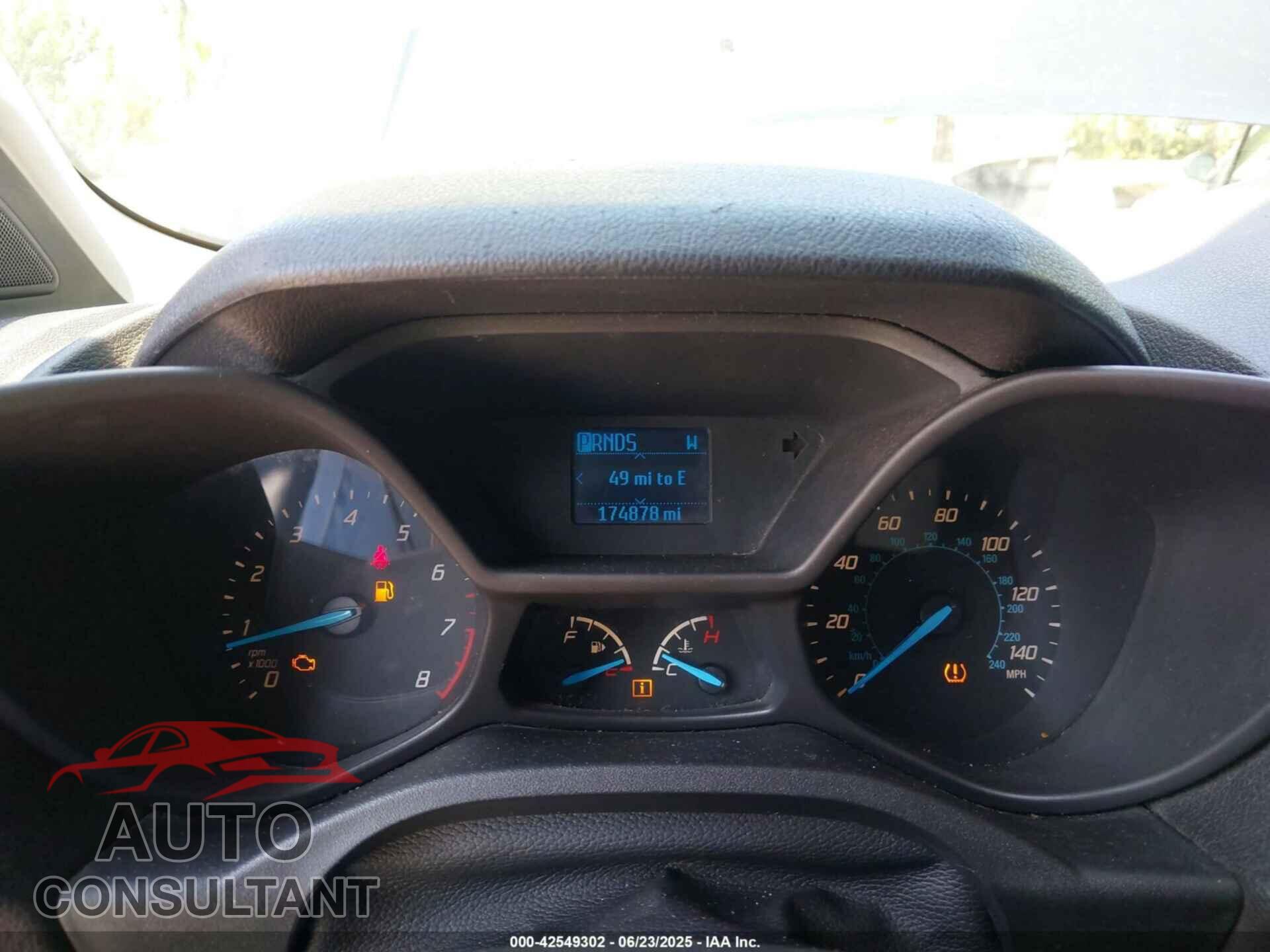FORD TRANSIT CONNECT 2016 - NM0LS7F79G1255672