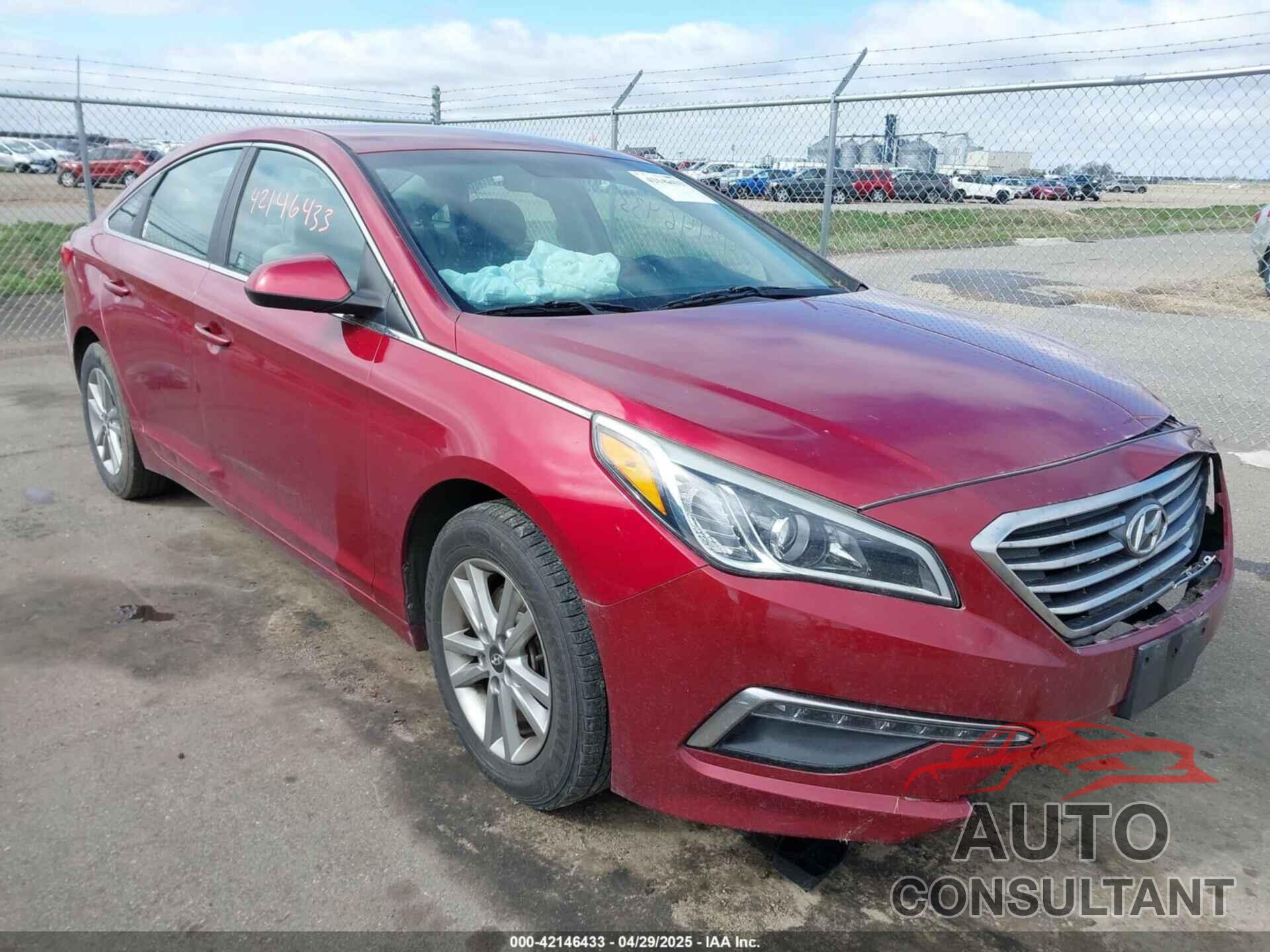 HYUNDAI SONATA 2015 - 5NPE24AFXFH189519