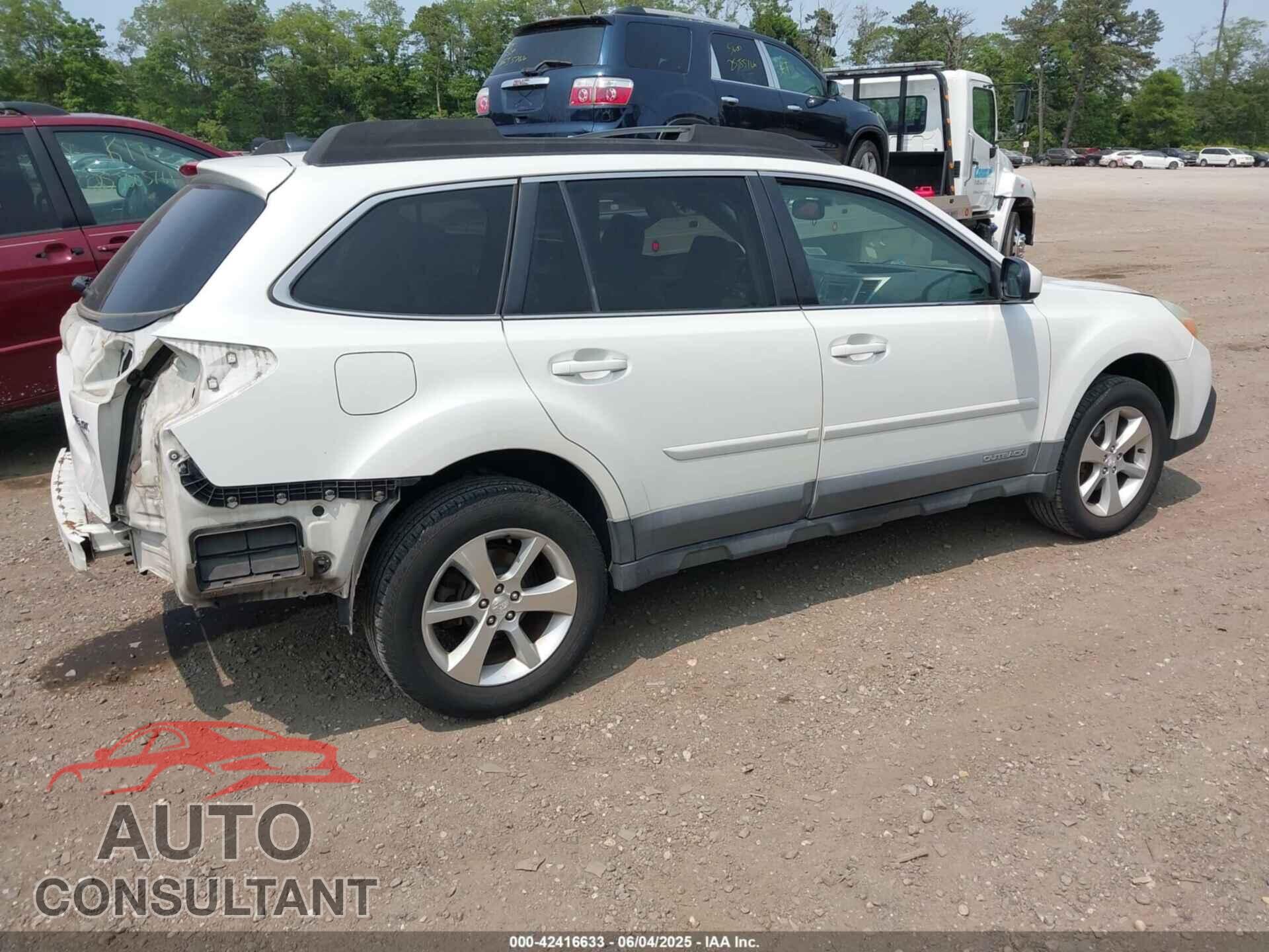 SUBARU OUTBACK 2013 - 4S4BRBKC8D3255643