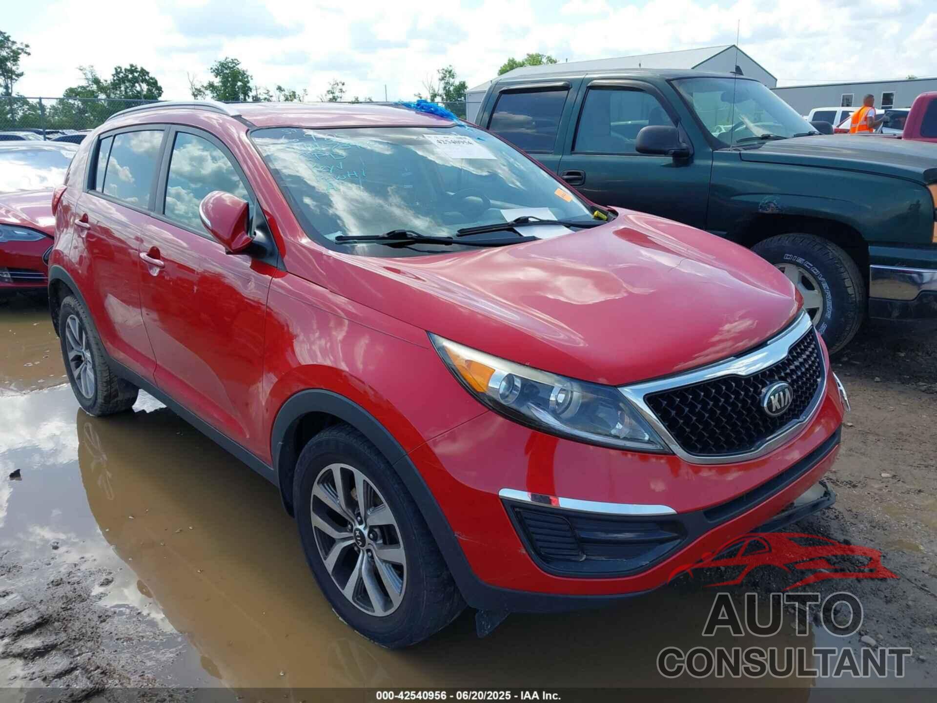 KIA SPORTAGE 2015 - KNDPB3AC2F7734819