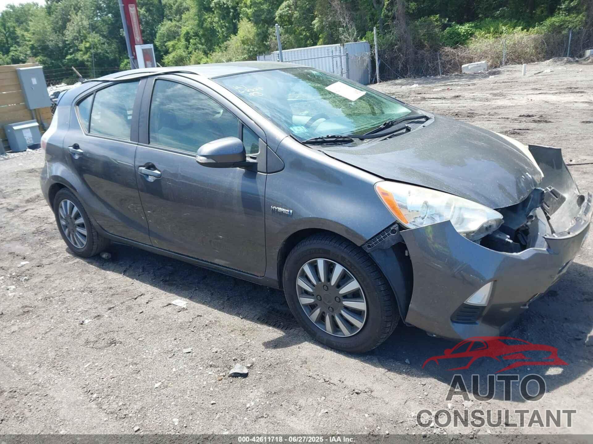 TOYOTA PRIUS C 2012 - JTDKDTB38C1005029