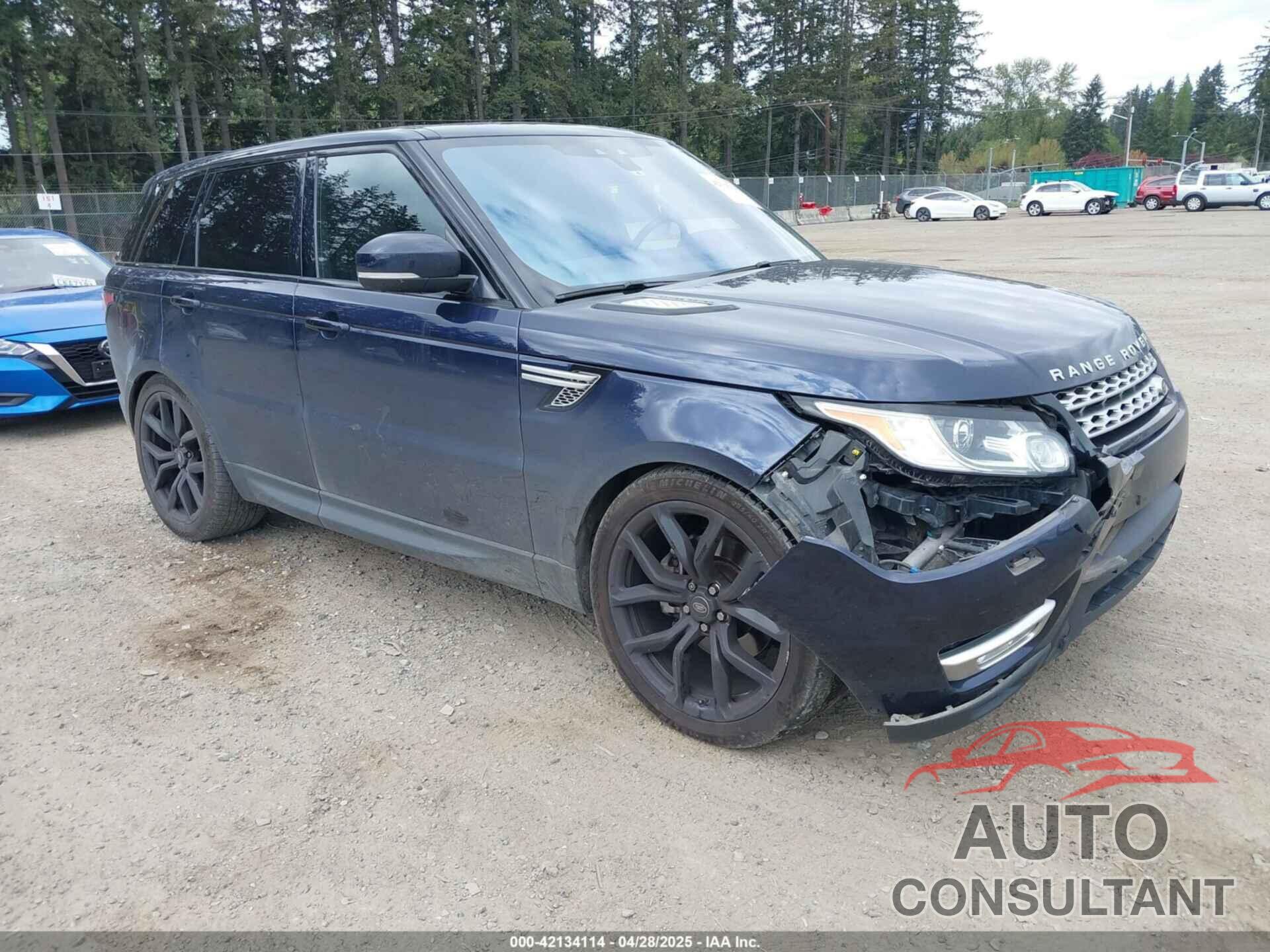 LAND ROVER RANGE ROVER SPORT 2017 - SALWR2FKXHA129561