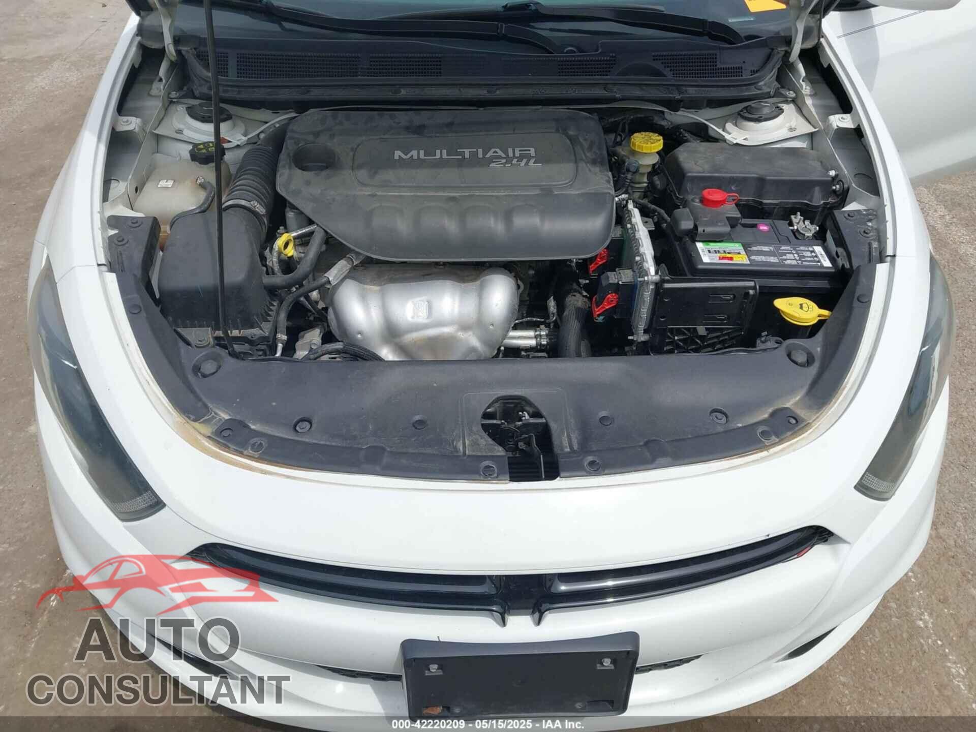 DODGE DART 2014 - 1C3CDFBB2ED867049