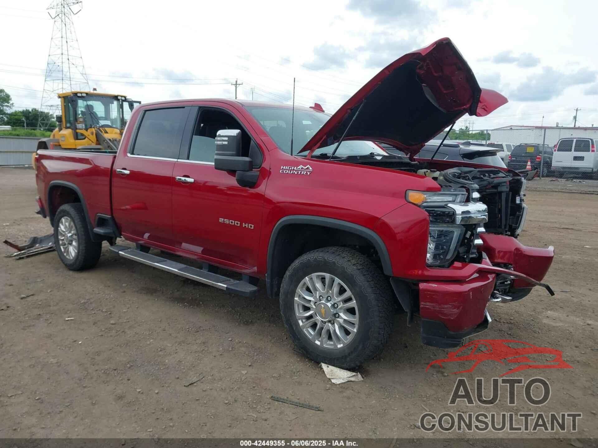 CHEVROLET SILVERADO 2500HD 2022 - 1GC4YRE75NF283570