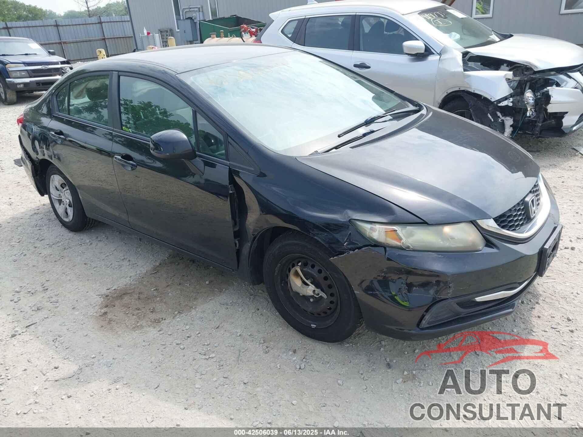 HONDA CIVIC 2013 - 19XFB2F56DE205919