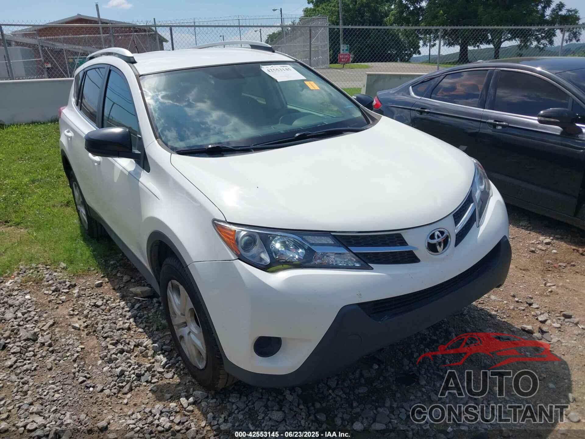 TOYOTA RAV4 2013 - 2T3ZFREV4DW010448