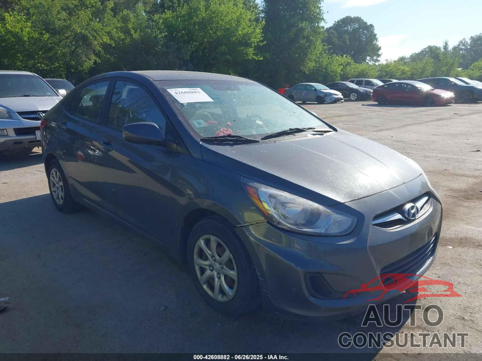 HYUNDAI ACCENT 2012 - KMHCT4AEXCU218008