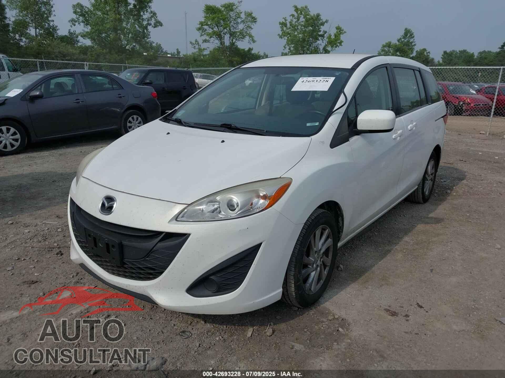 MAZDA 5 2012 - JM1CW2BL0C0130461