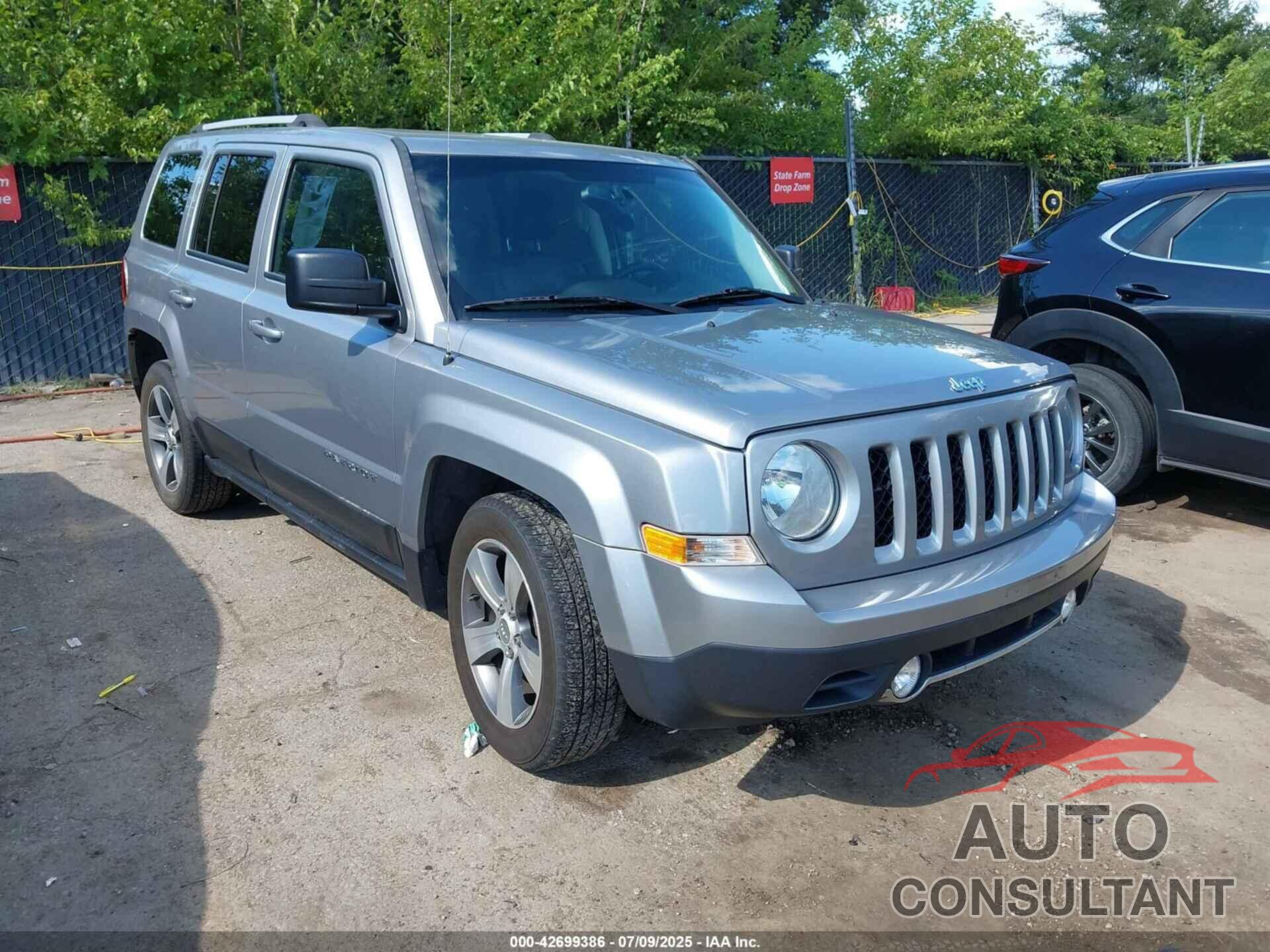 JEEP PATRIOT 2017 - 1C4NJPFA6HD207671
