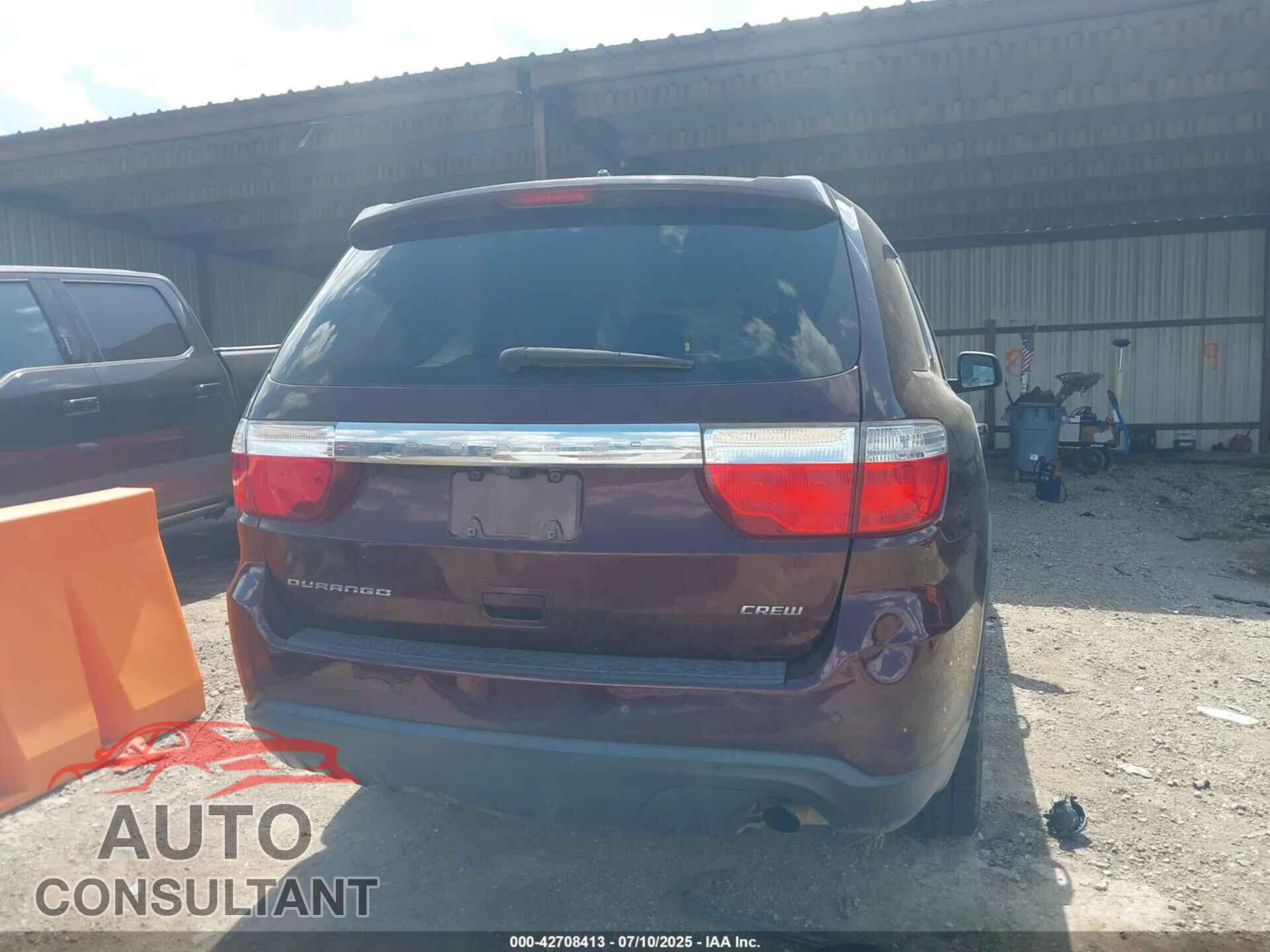 DODGE DURANGO 2012 - 1C4RDHDG0CC169696