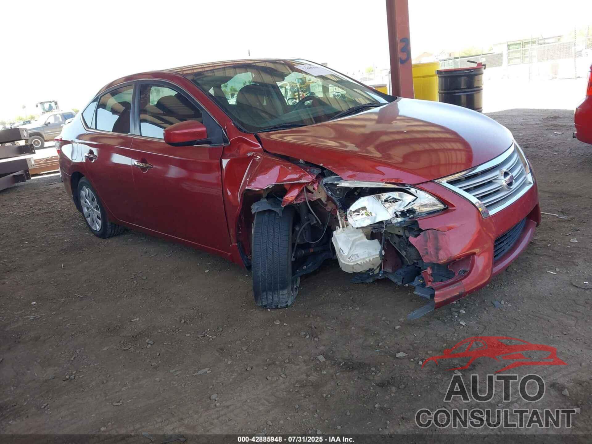 NISSAN SENTRA 2015 - 3N1AB7AP2FL684549