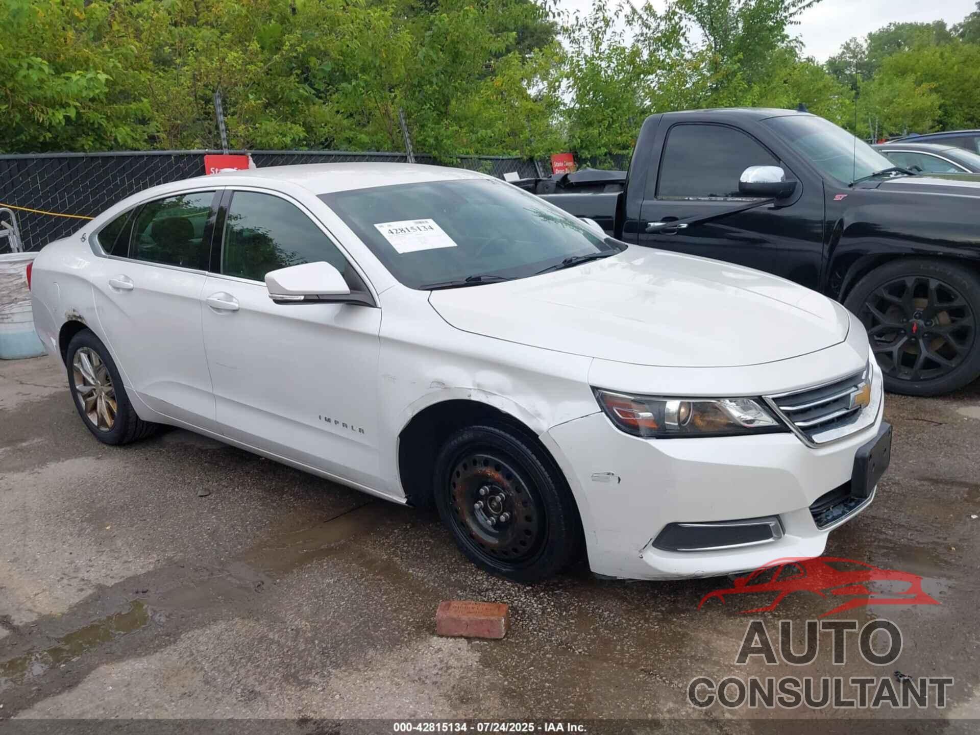 CHEVROLET IMPALA 2016 - 2G1105SA1G9160369