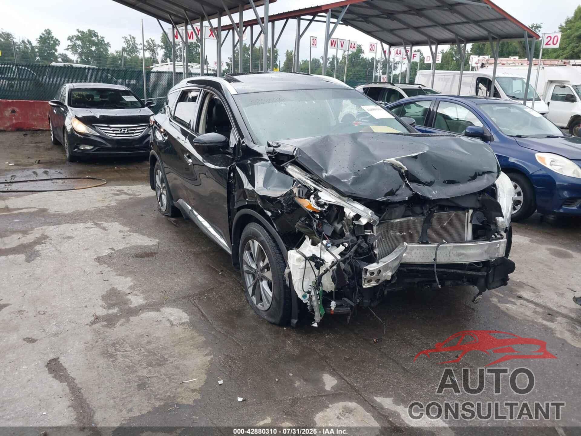 NISSAN MURANO 2017 - 5N1AZ2MH5HN188403