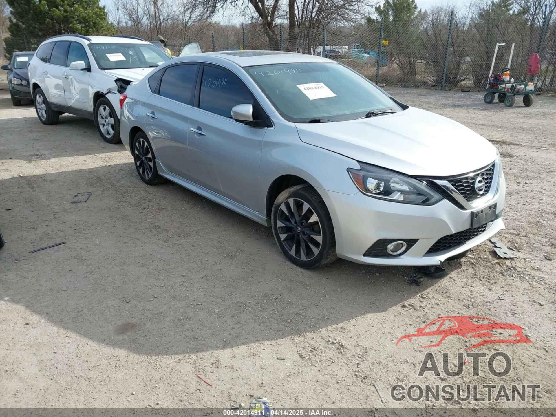 NISSAN SENTRA 2016 - 3N1AB7APXGY262579