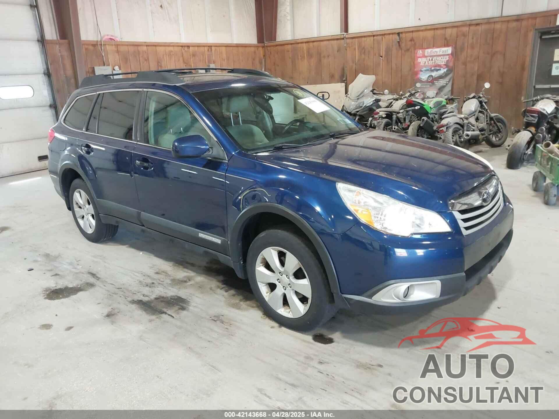 SUBARU OUTBACK 2011 - 4S4BRBGC3B3374688