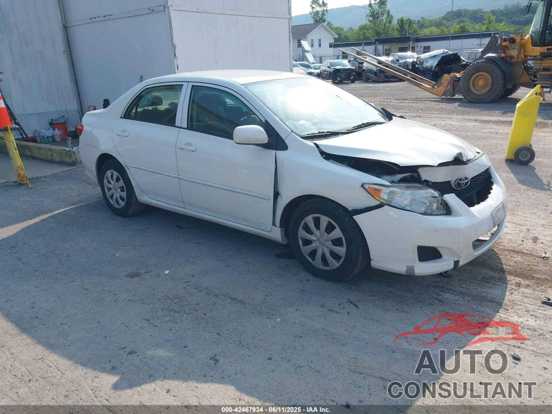 TOYOTA COROLLA 2009 - JTDBL40E999032800