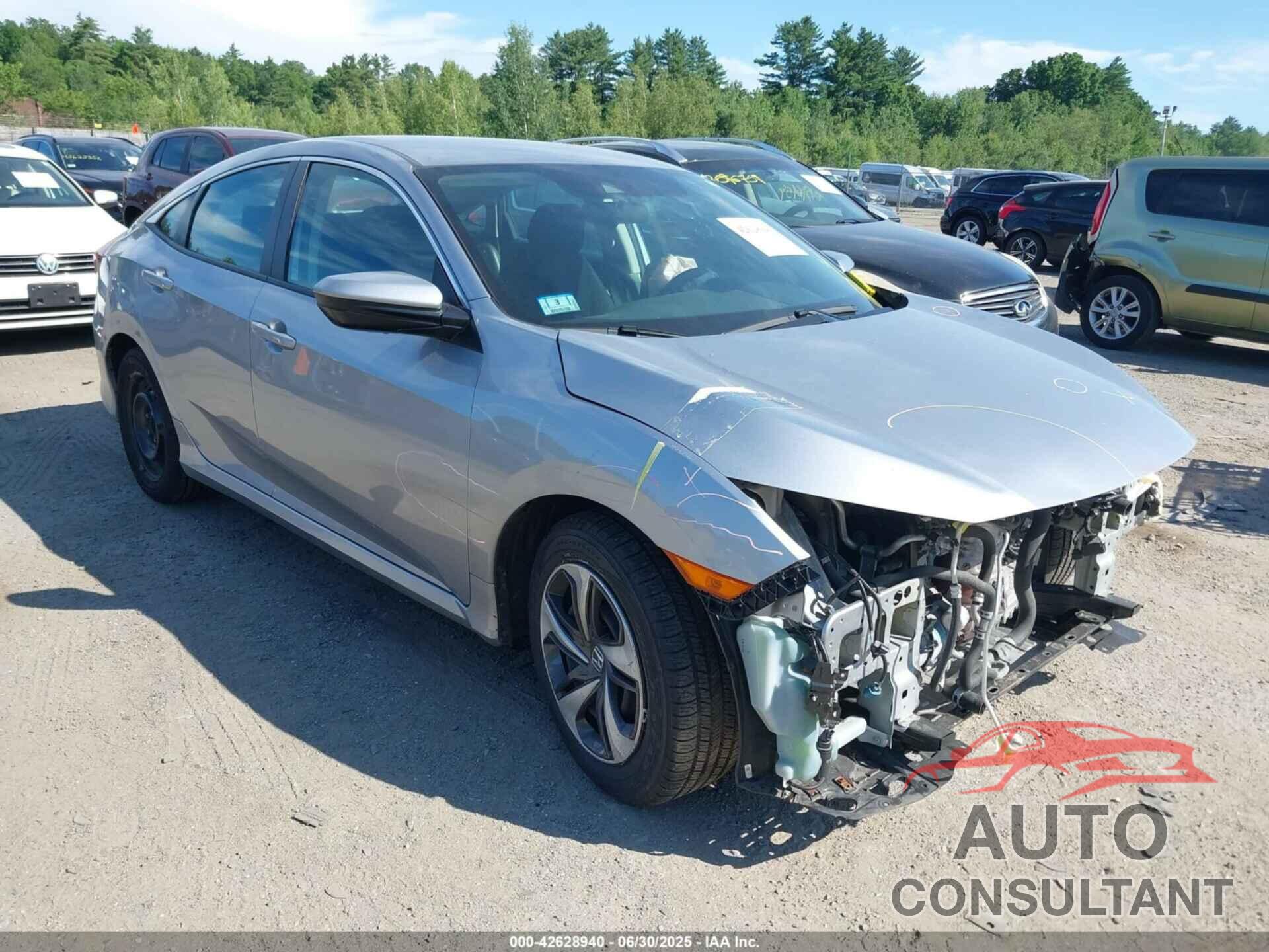 HONDA CIVIC 2019 - 2HGFC2F66KH507333