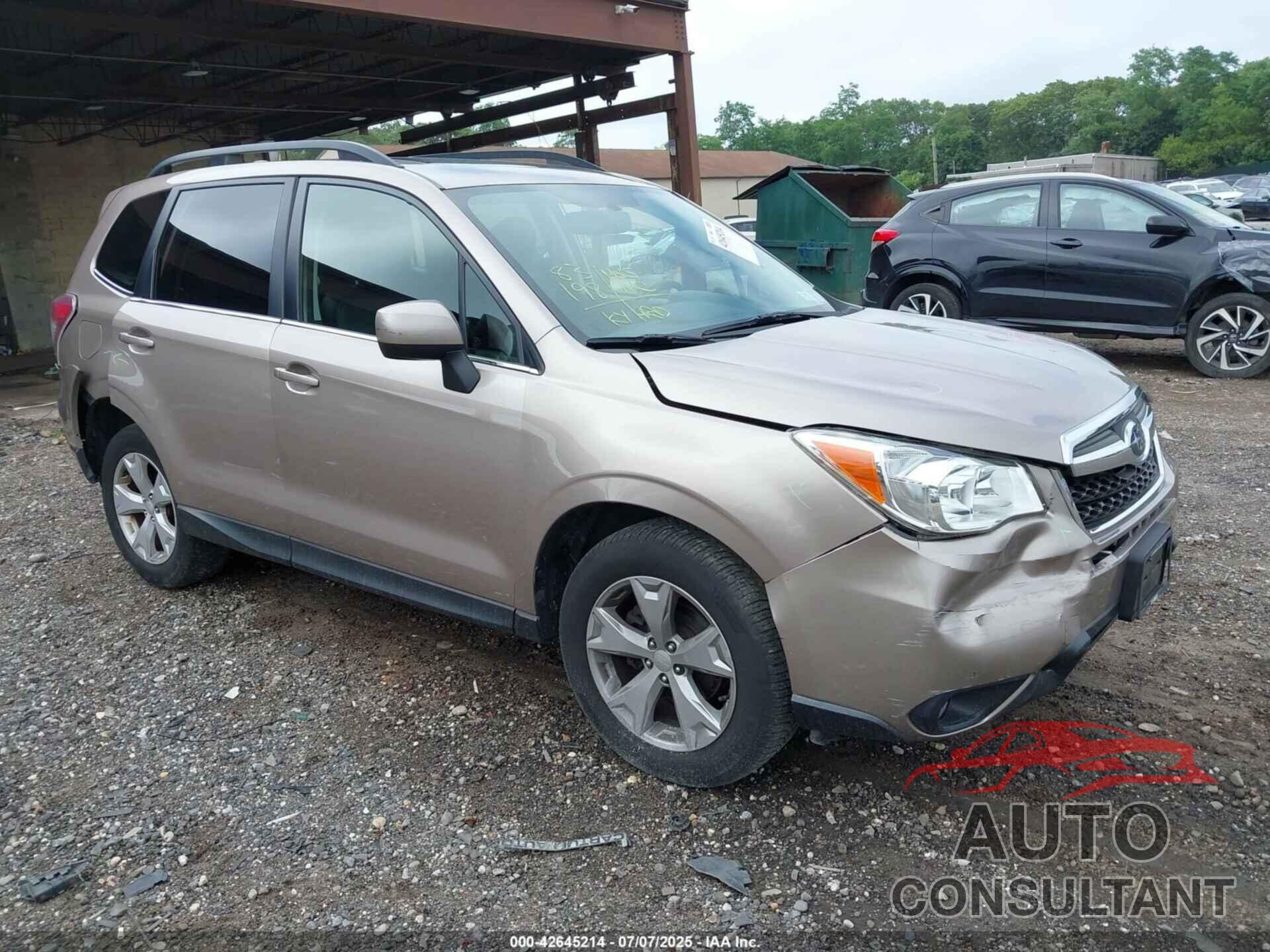 SUBARU FORESTER 2016 - JF2SJAKC7GH501757