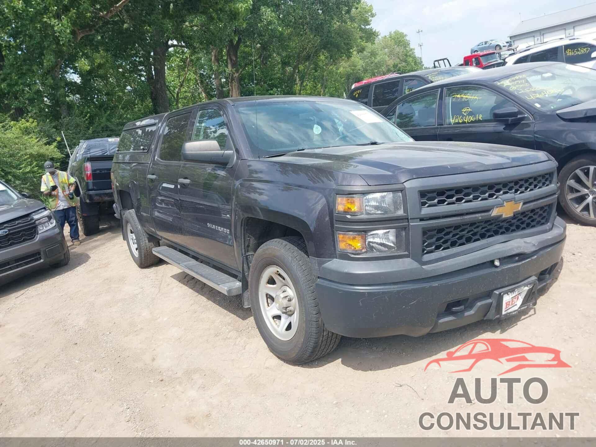 CHEVROLET SILVERADO 1500 2015 - 3GCUKPEH3FG416535