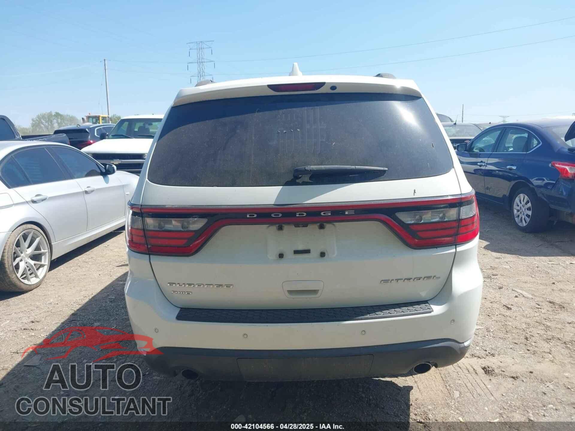 DODGE DURANGO 2015 - 1C4RDJEG2FC723492